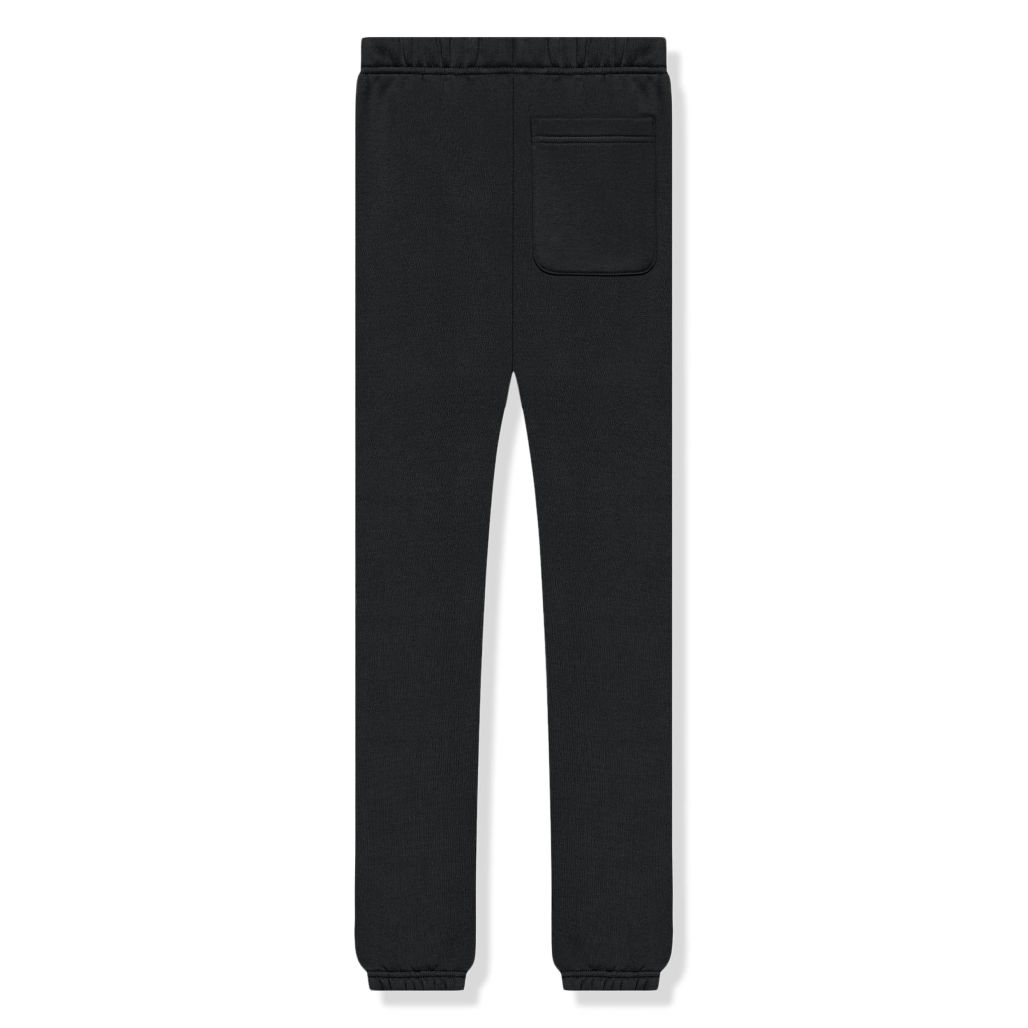 Essentials black fleece lounge pants sale