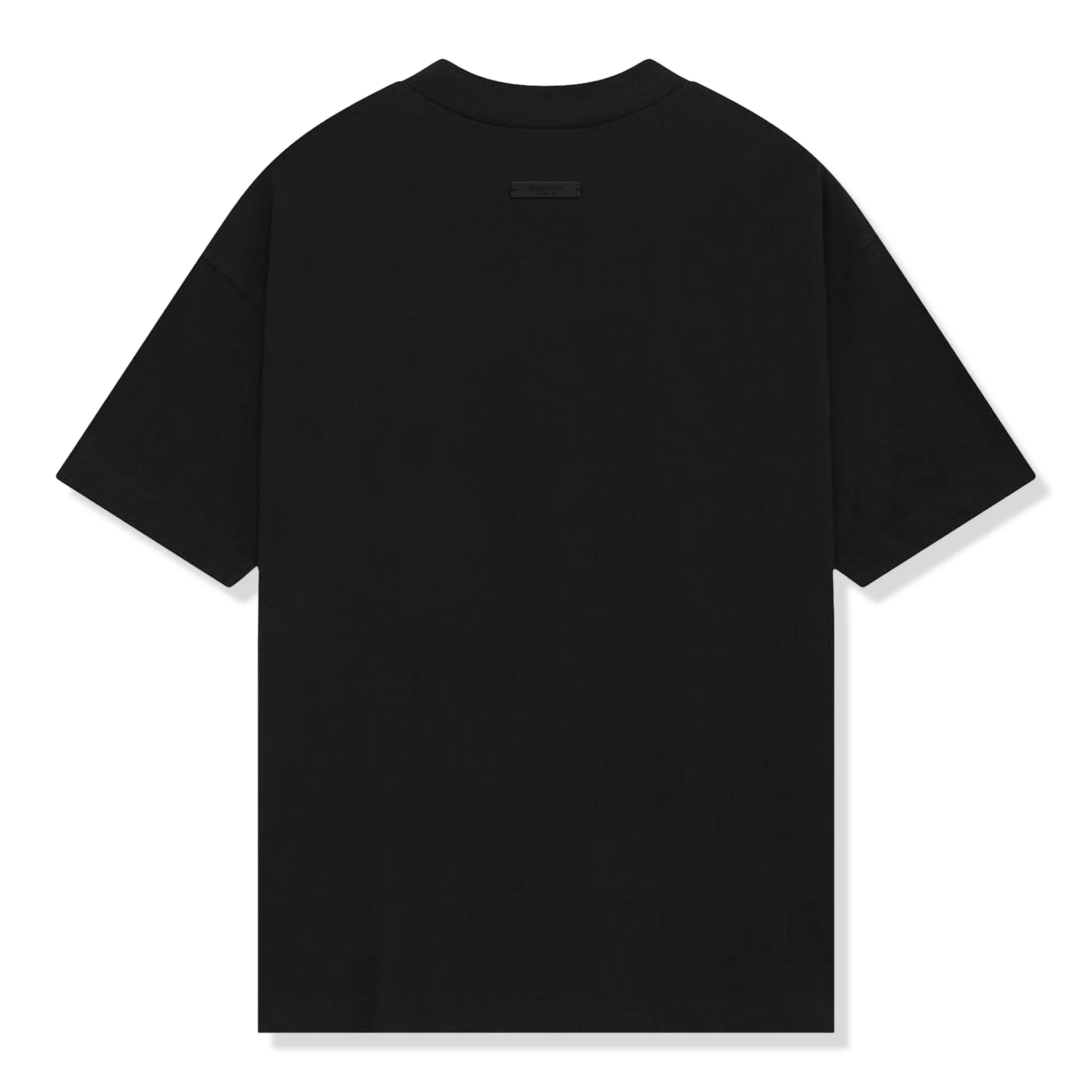 Back view of Fear Of God Essentials x NBA Black T Shirt 125AL244001F