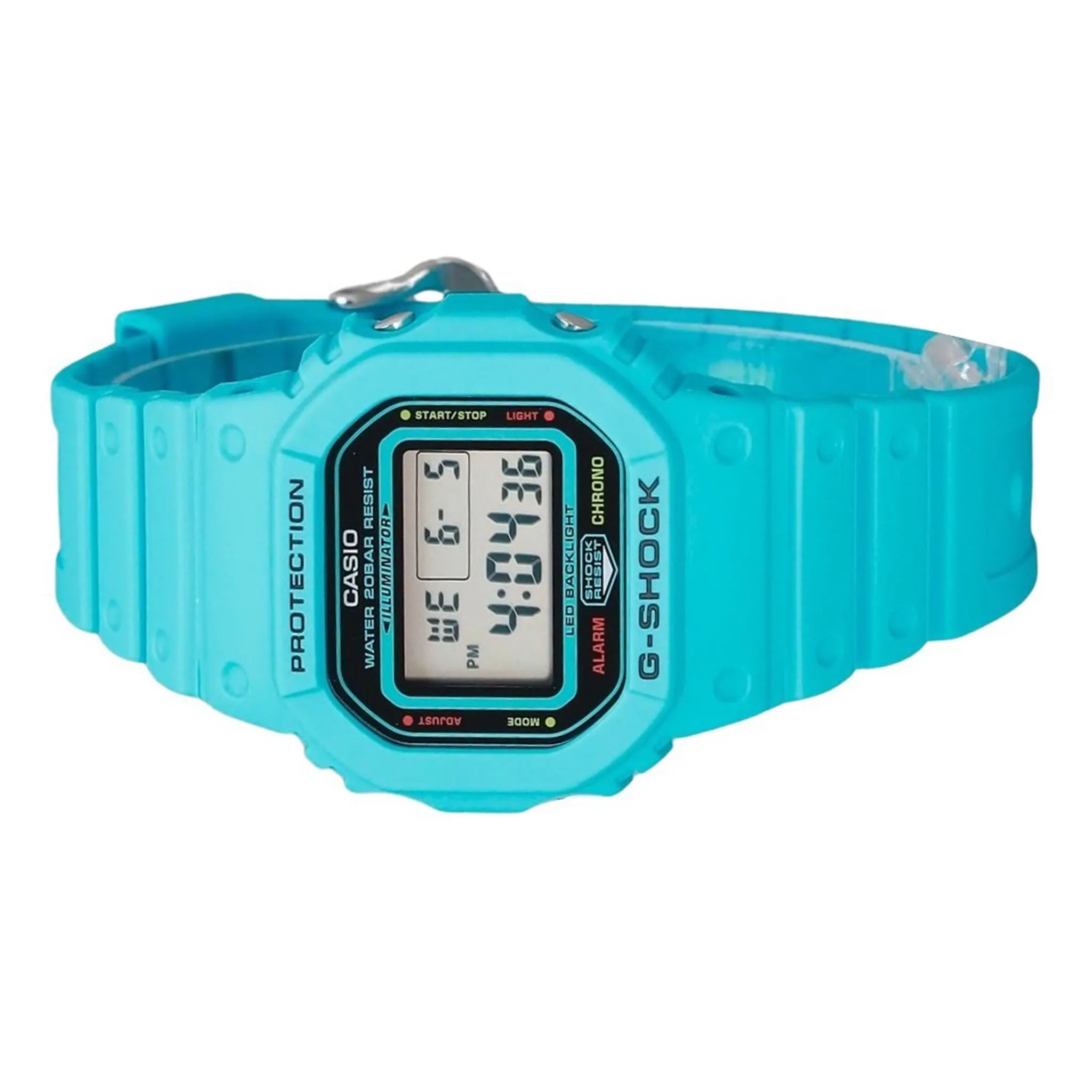 Front view of G-Shock Casio DW-5600EP-2ER 52 Blue