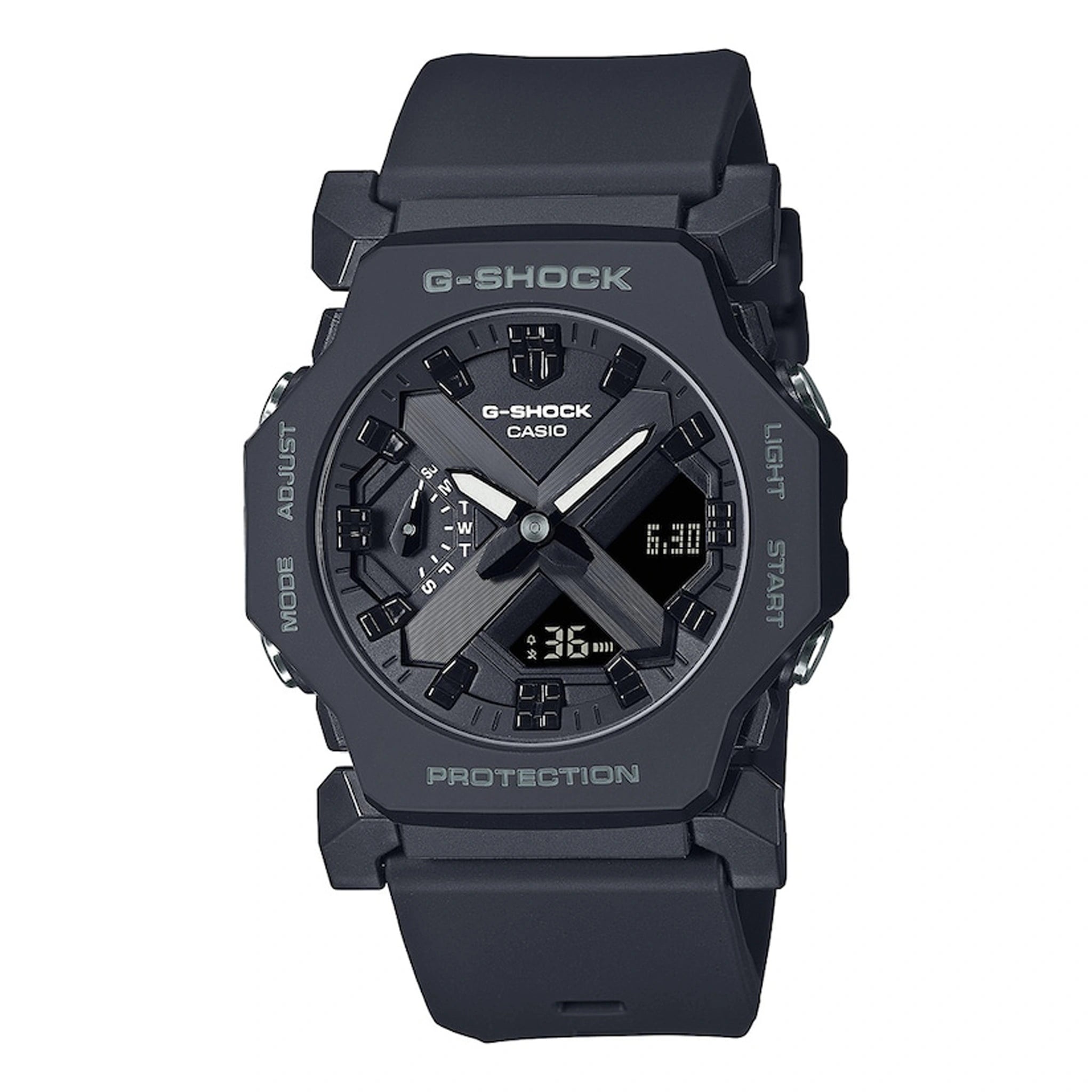 Front view of G-Shock Casio GA-2300-1AER 52 Black