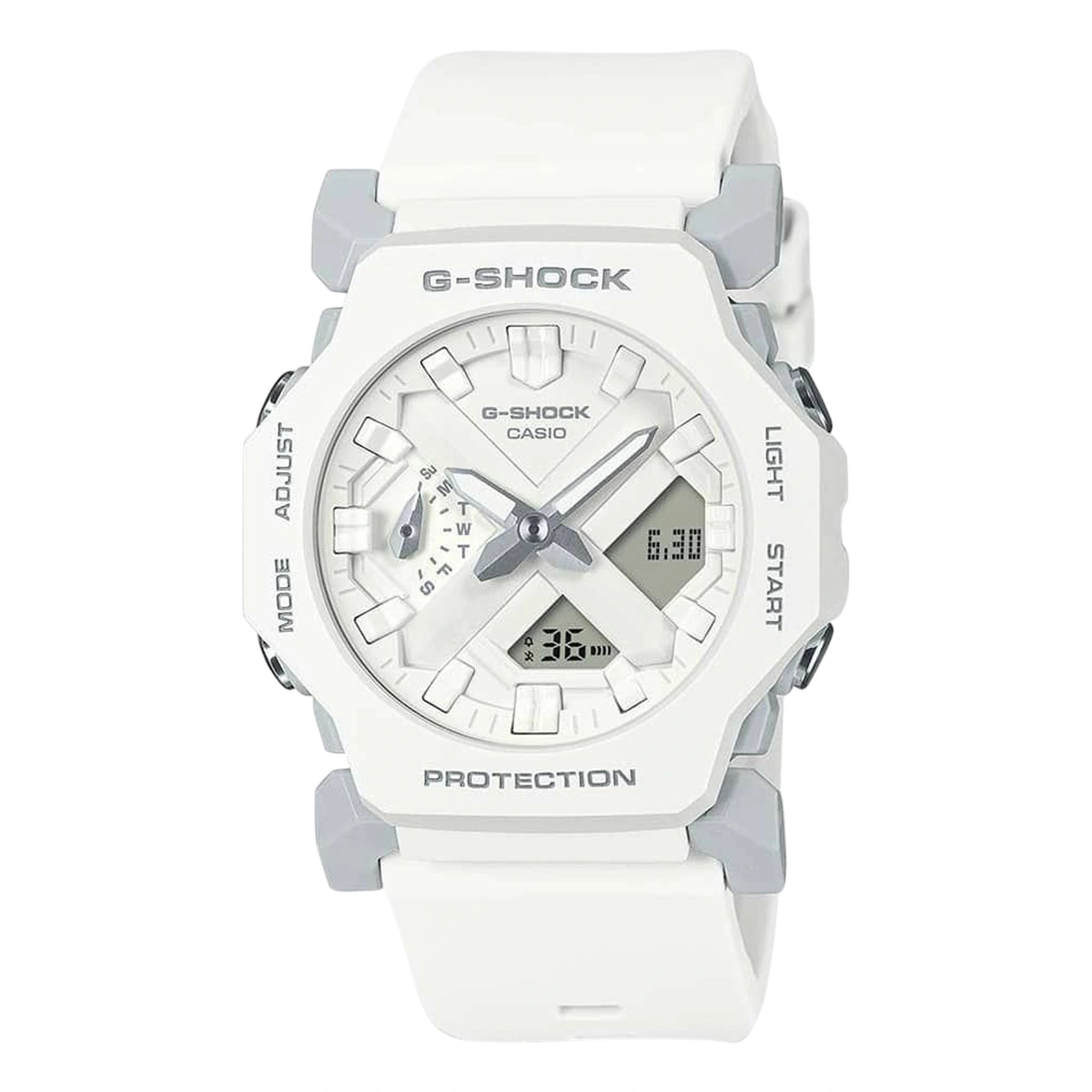 Front view of G-Shock Casio GA-2300-1AER 52 White