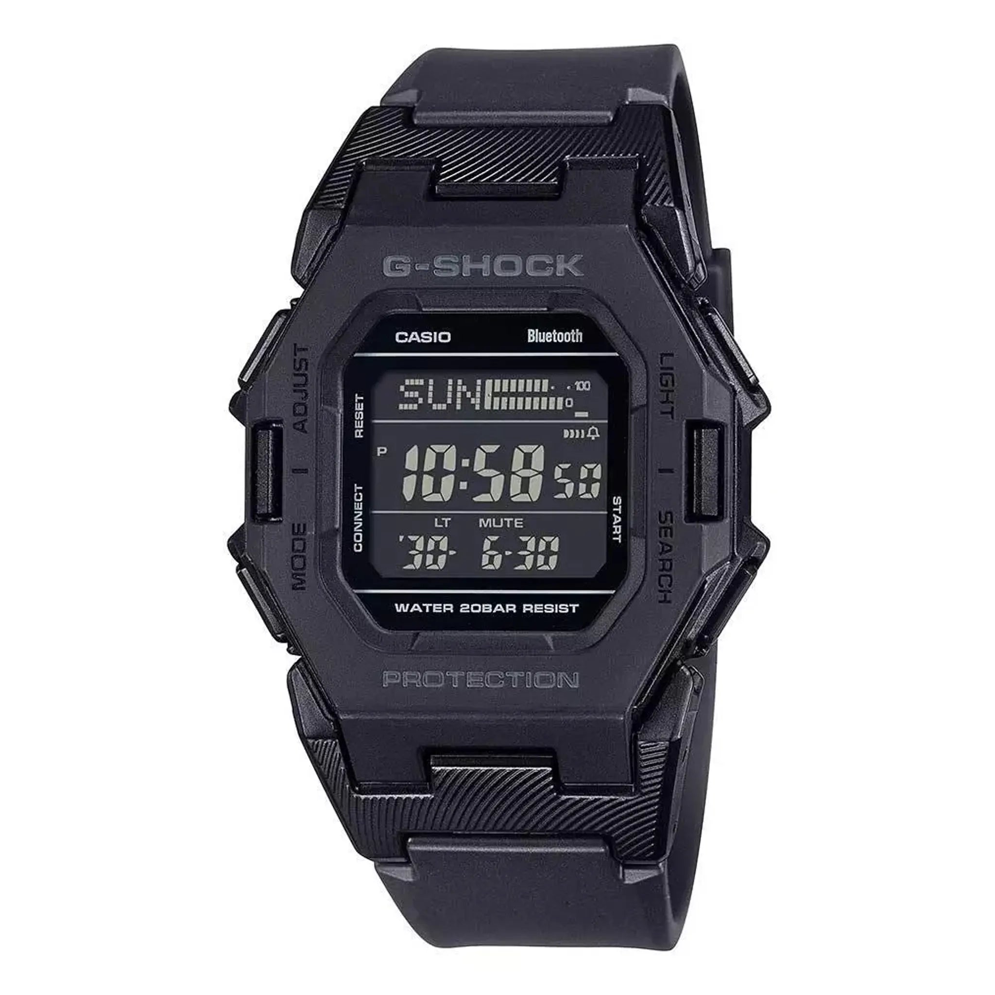 Front view of G-Shock Casio GD-B500-1ER Black