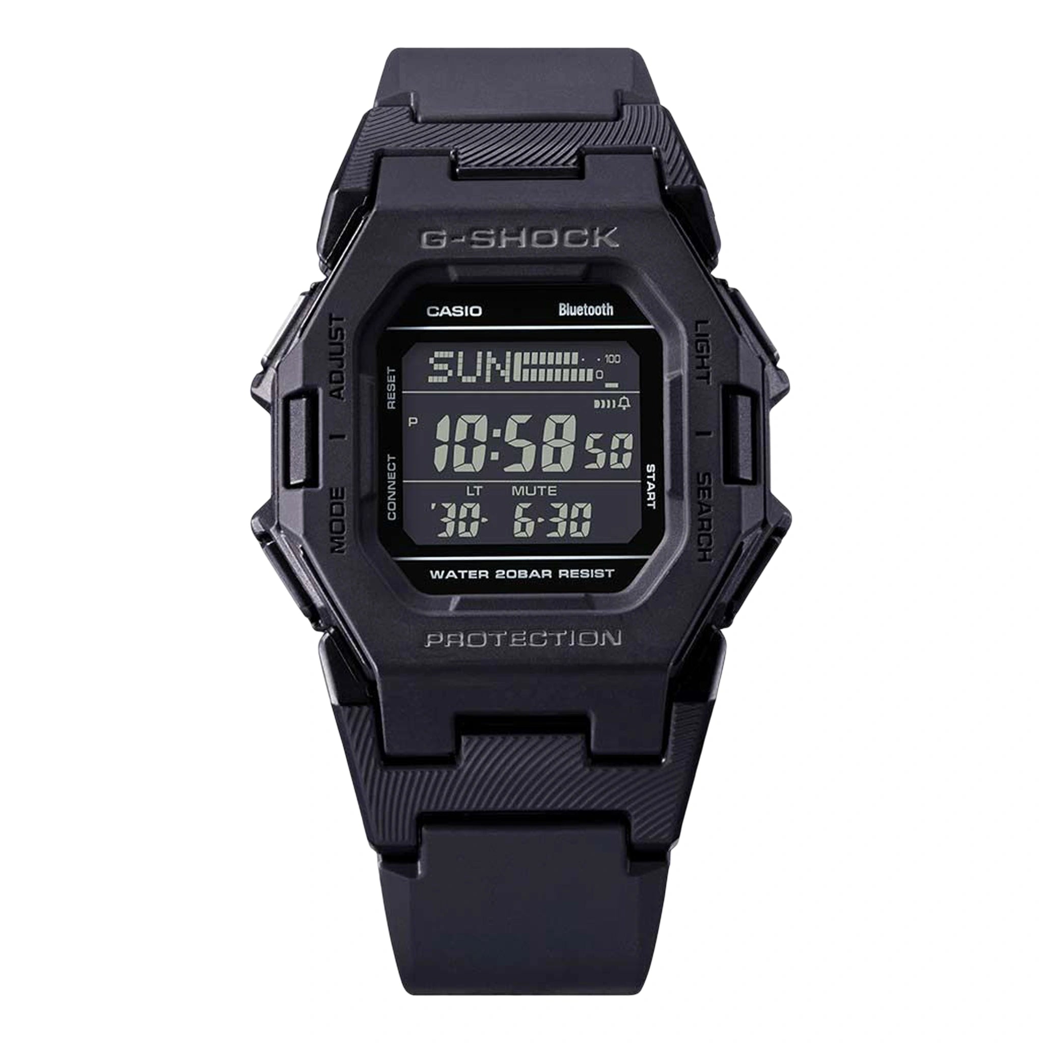 Front view of G-Shock Casio GD-B500-1ER Black