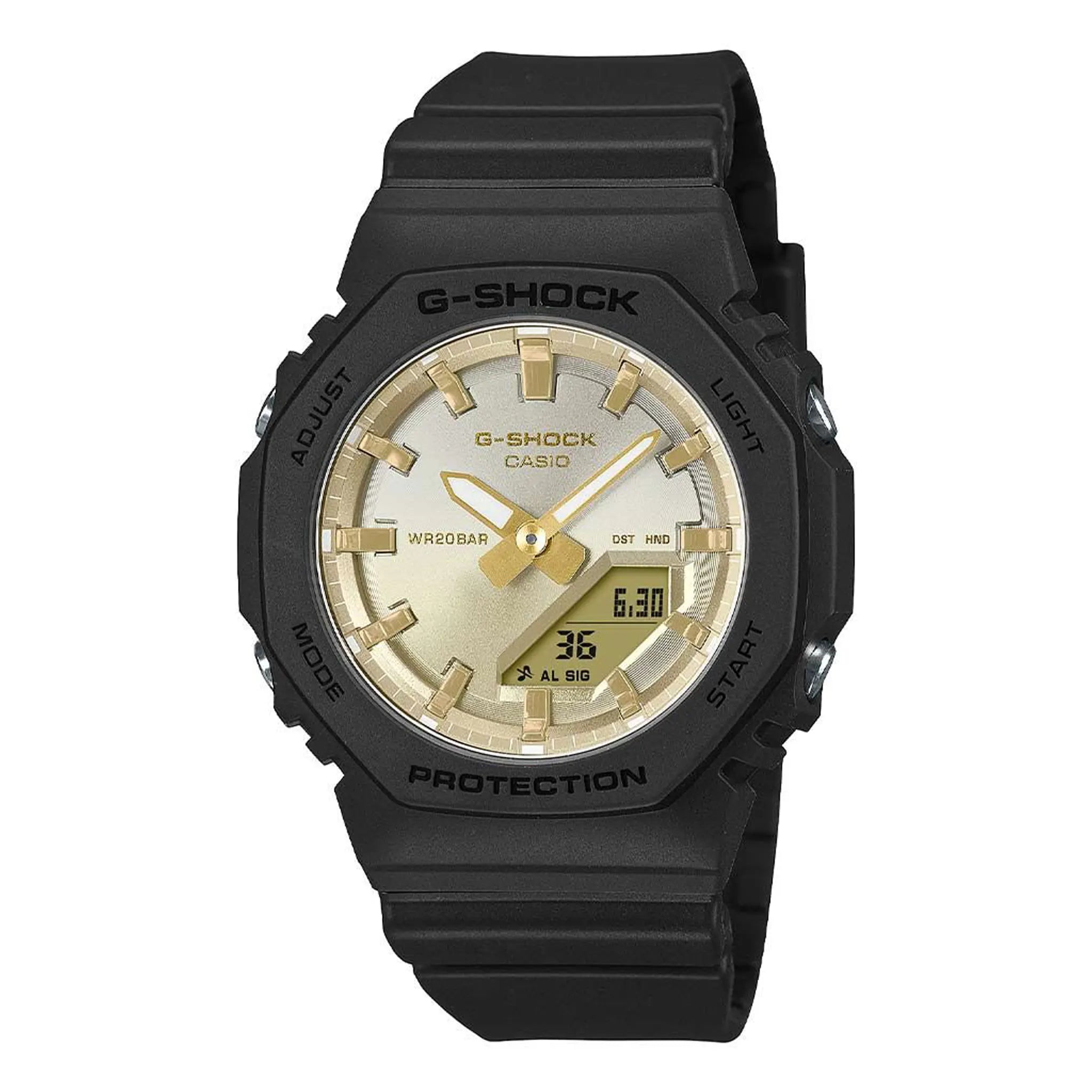 Front view of G-Shock Casio GMA-P2100SG-1AER 52 Black