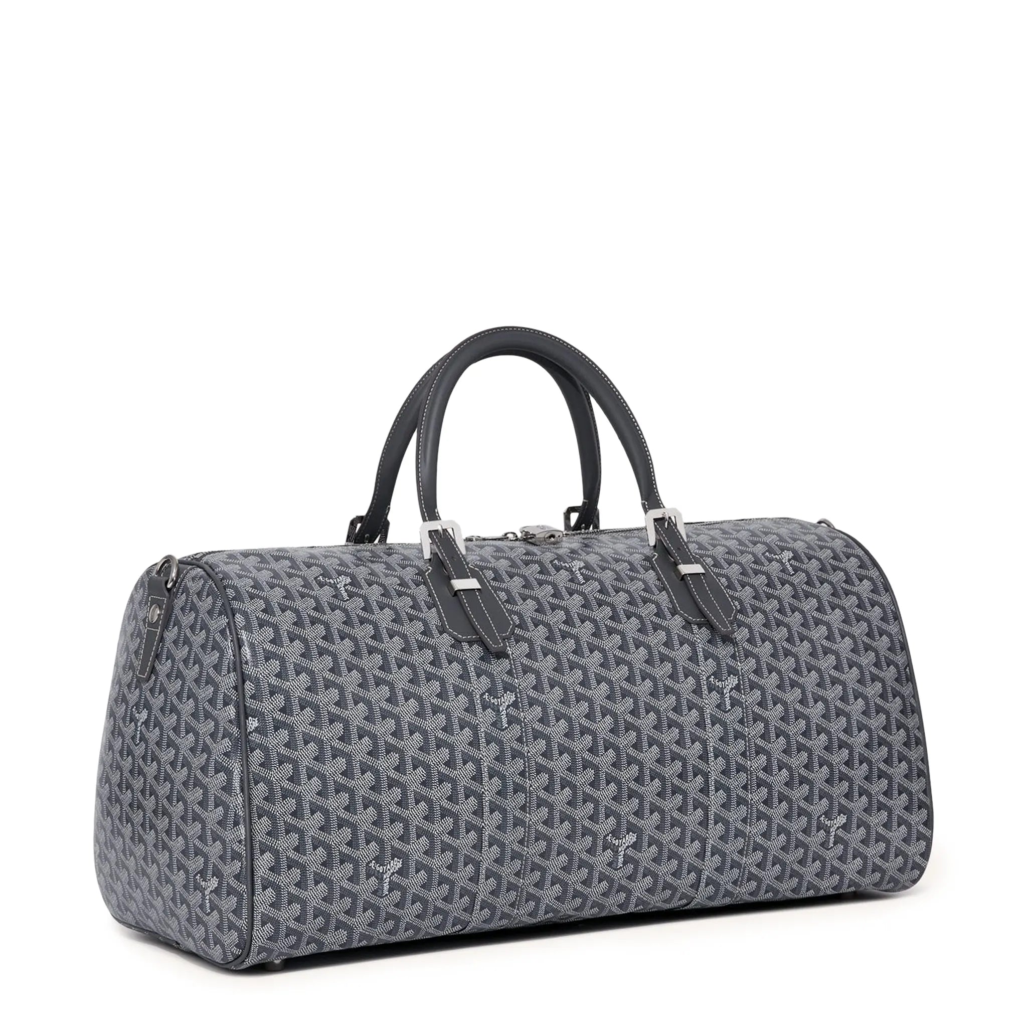 Goyard Boston 50 Grey Bag