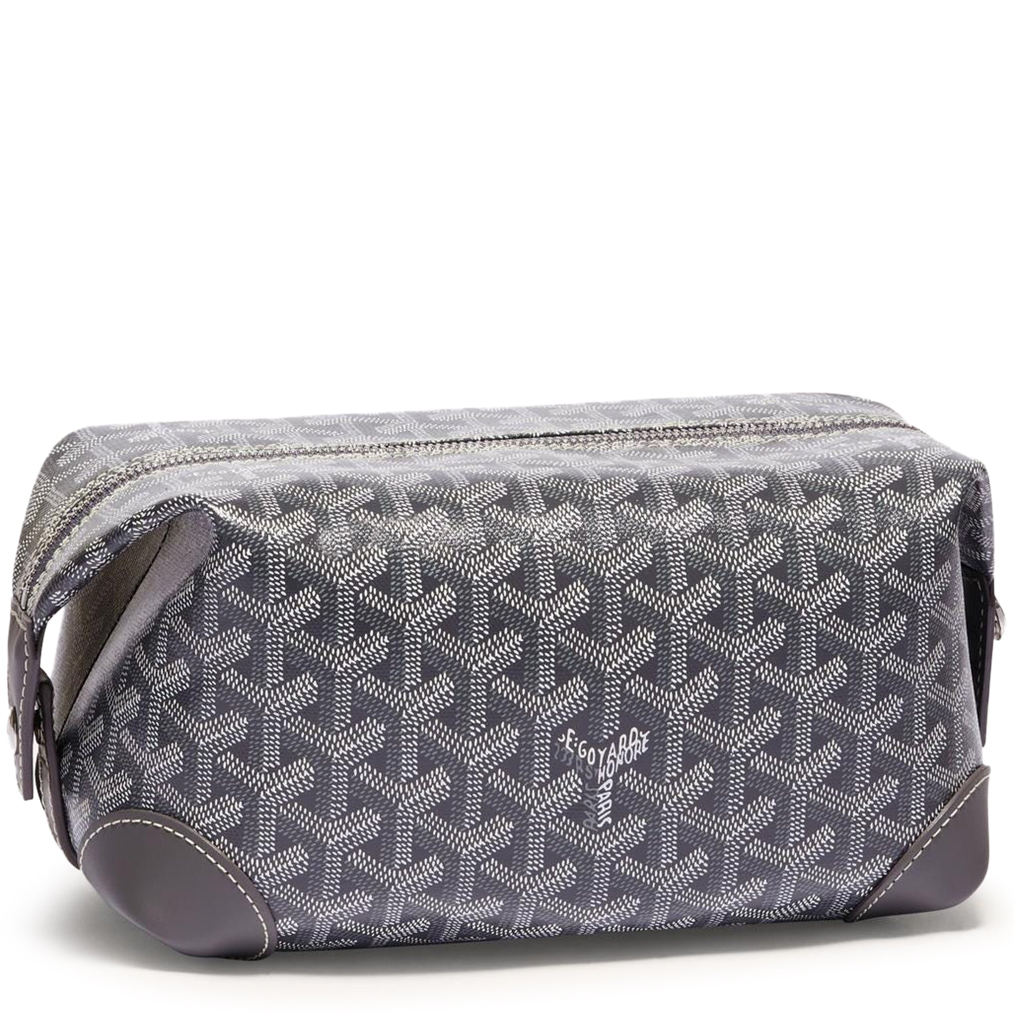 Leather bowling bag Goyard Grey in Leather - 29554536