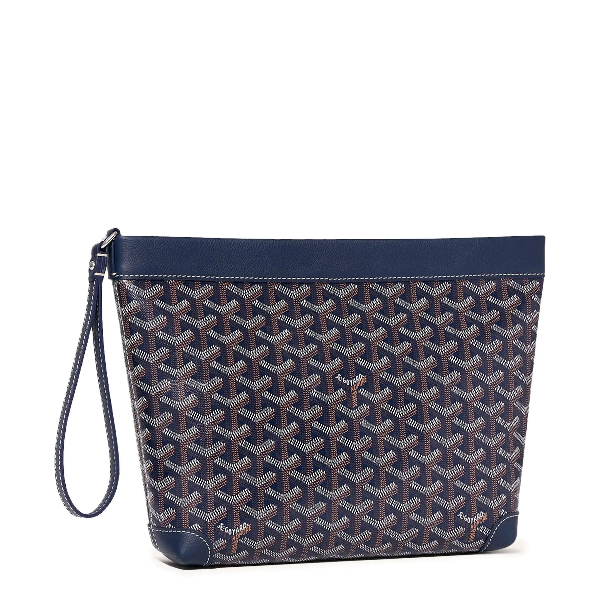 Goyard Conti Navy Blue Pouch CONTIPPMLTY12CL12P