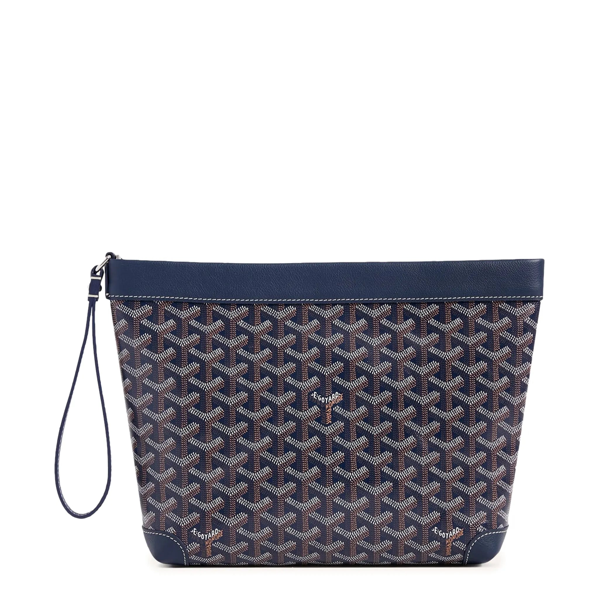 Navy blue goyard tote sale