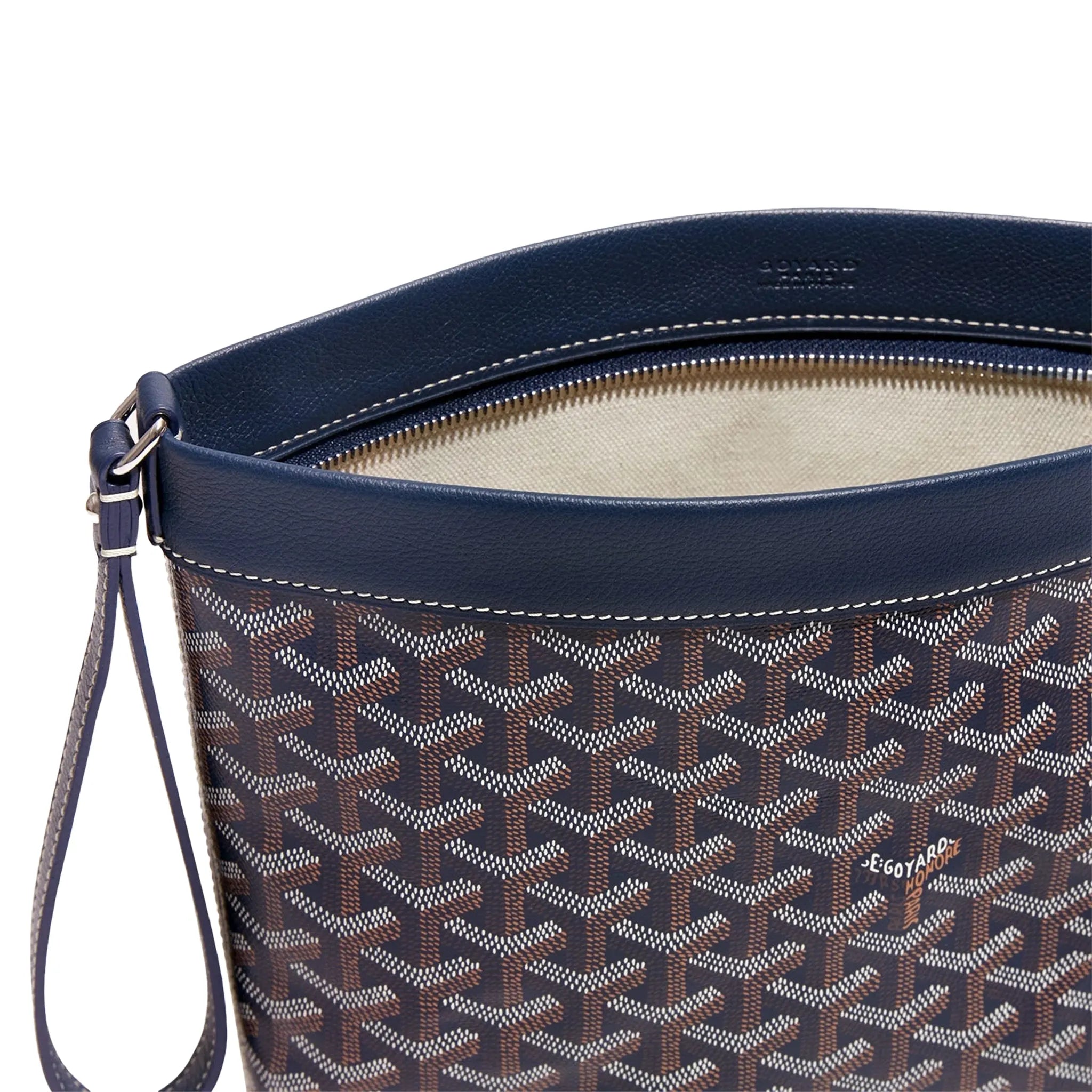 Goyard Conti Navy Blue Pouch CONTIPPMLTY12CL12P