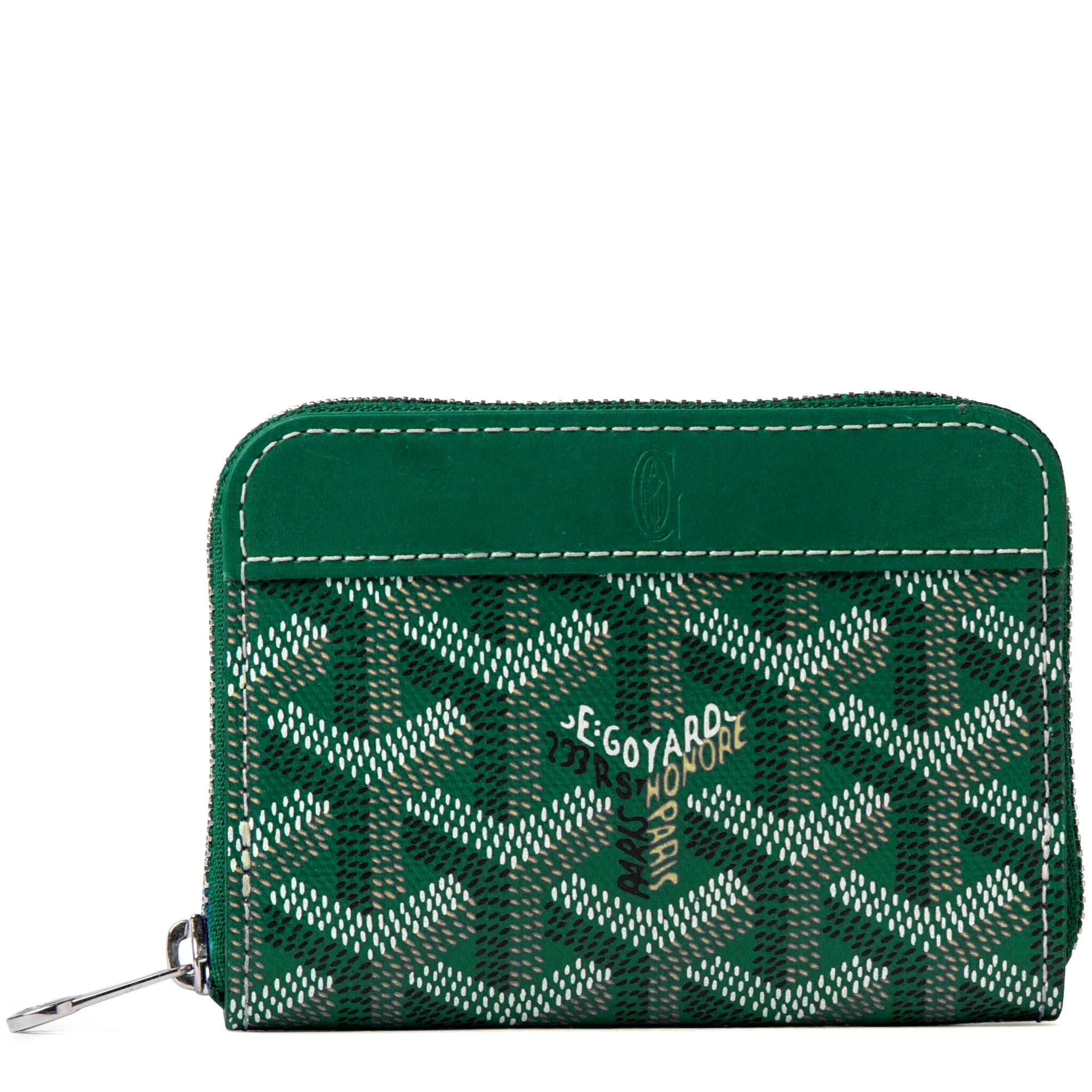 Goyard Matignon Green Mini Wallet