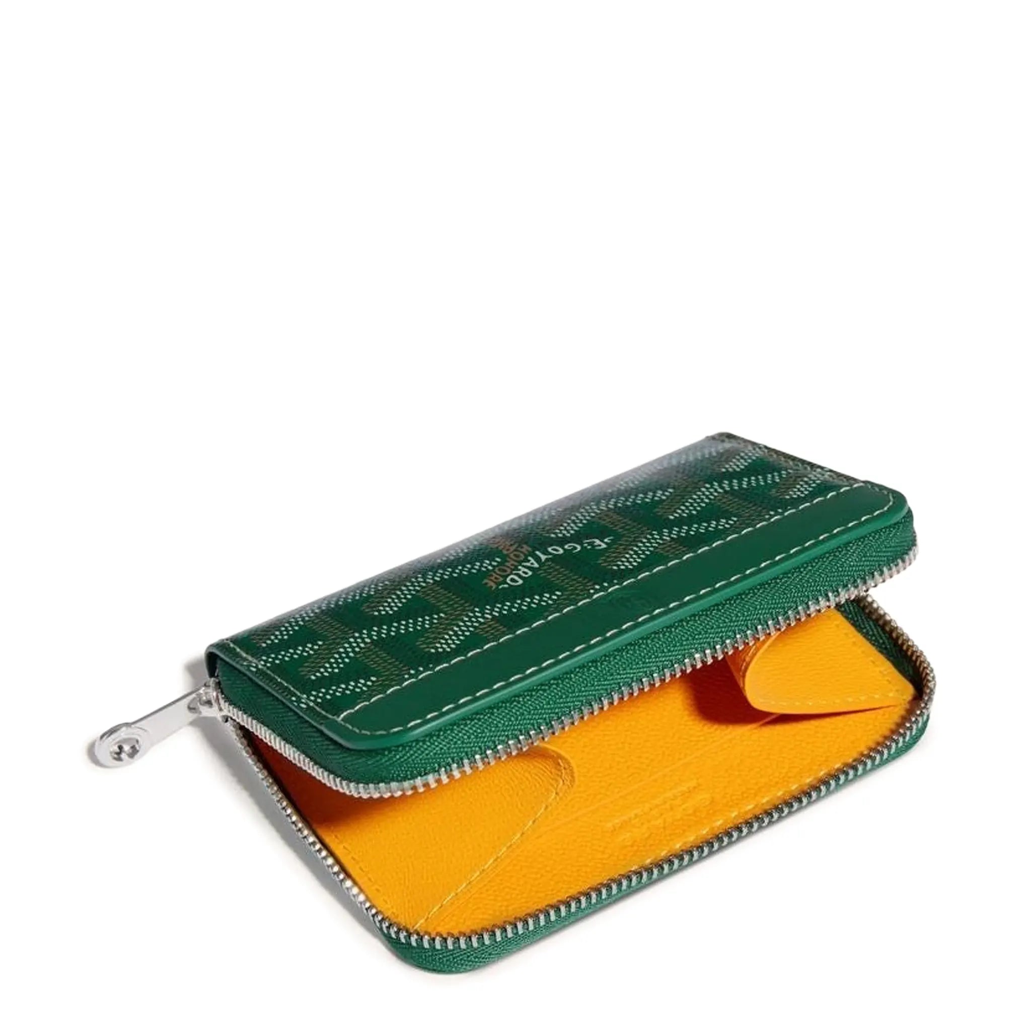 Goyard green wallet best sale