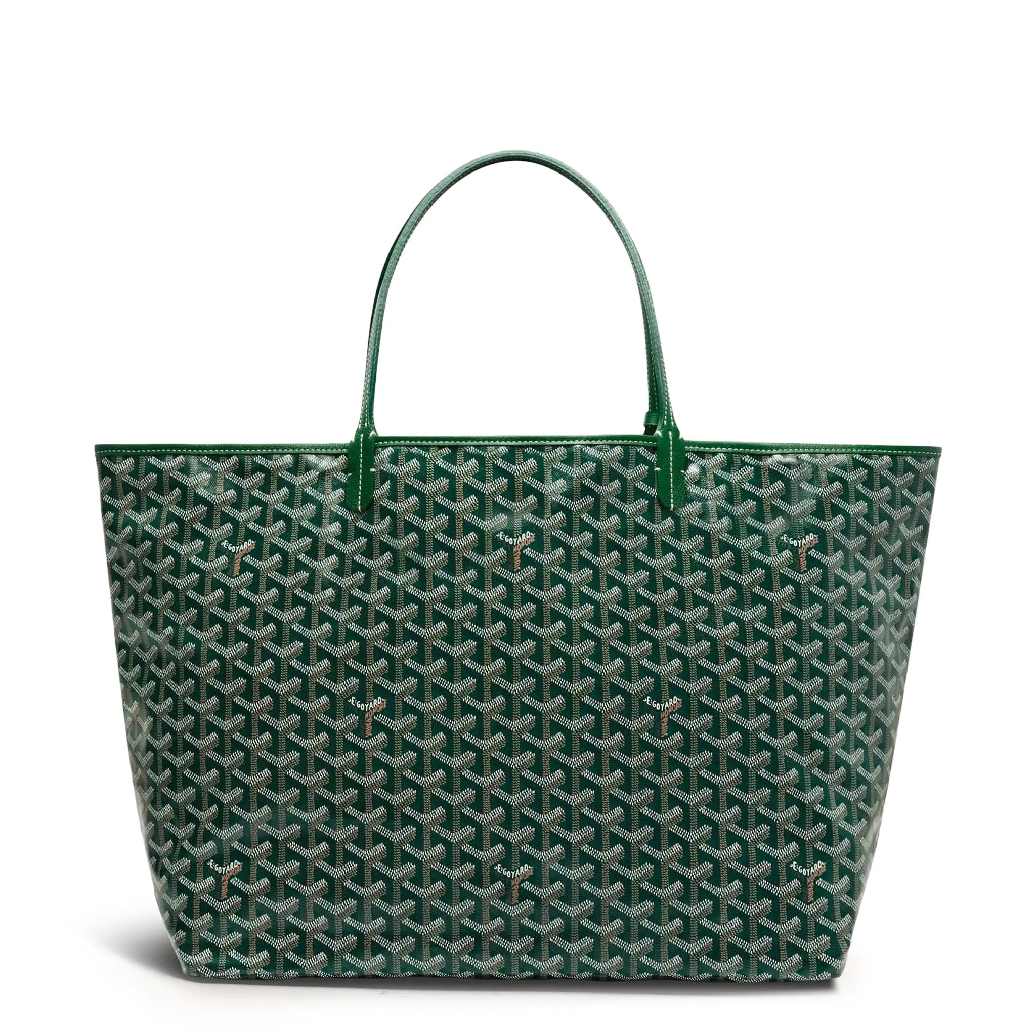 Green goyard clutch hotsell