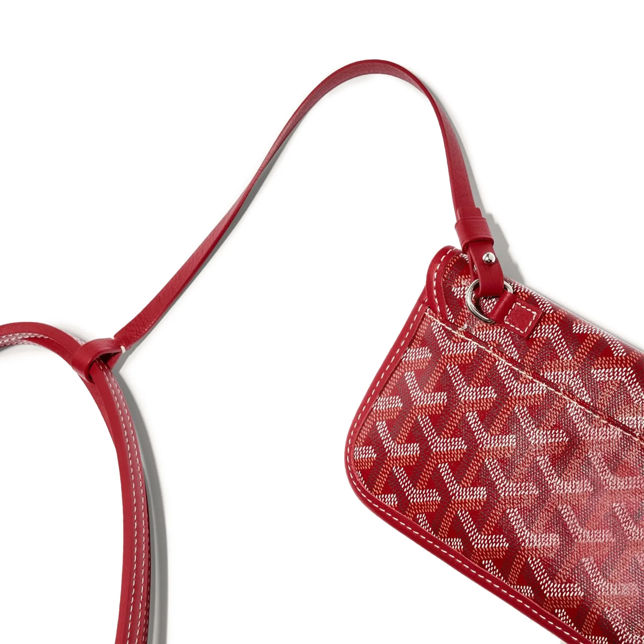 Detail view of Goyard Saint Louis GM Tote Bag Red STLOUIGMLTY02CL02P