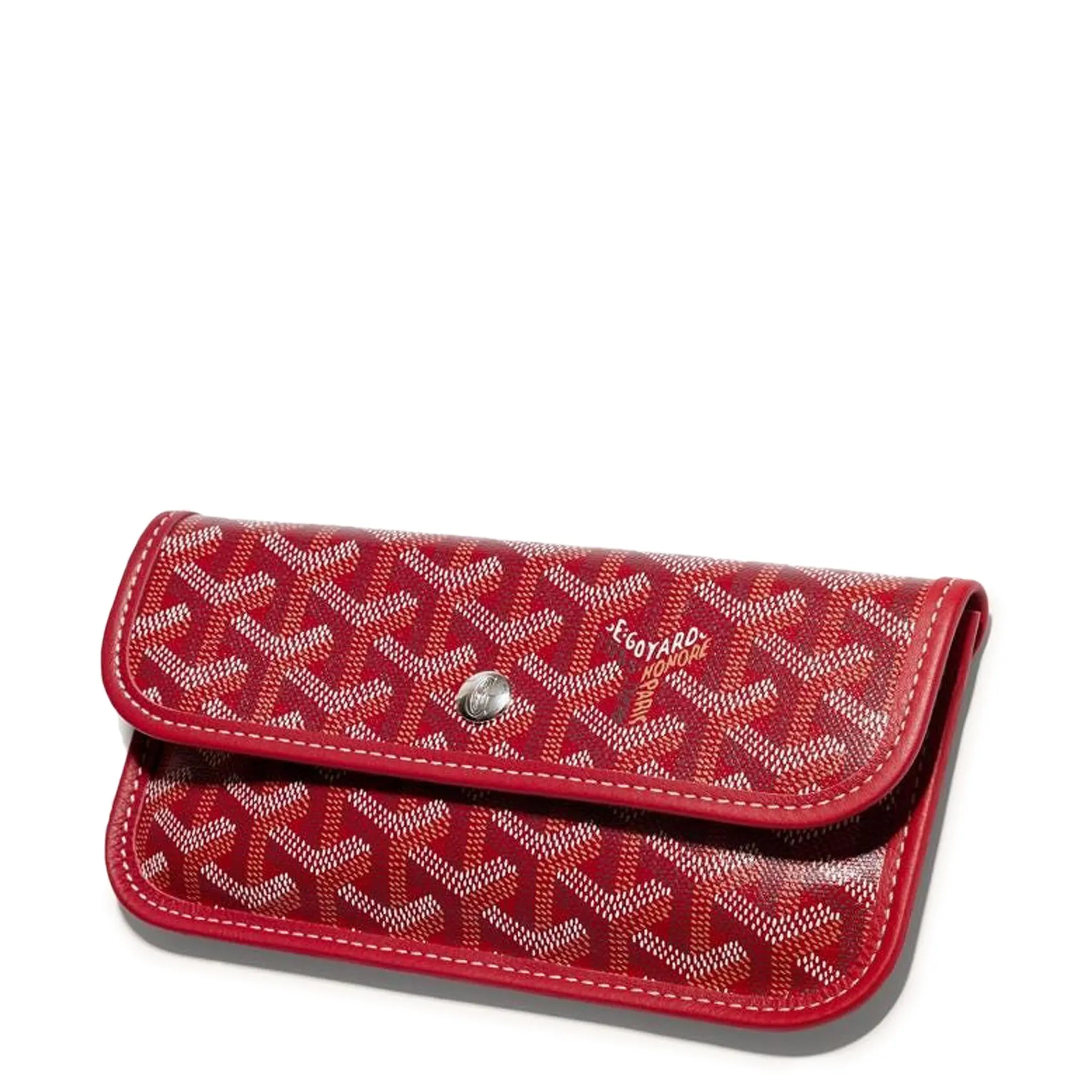 Mini pouch view of Goyard Saint Louis GM Tote Bag Red STLOUIGMLTY02CL02P