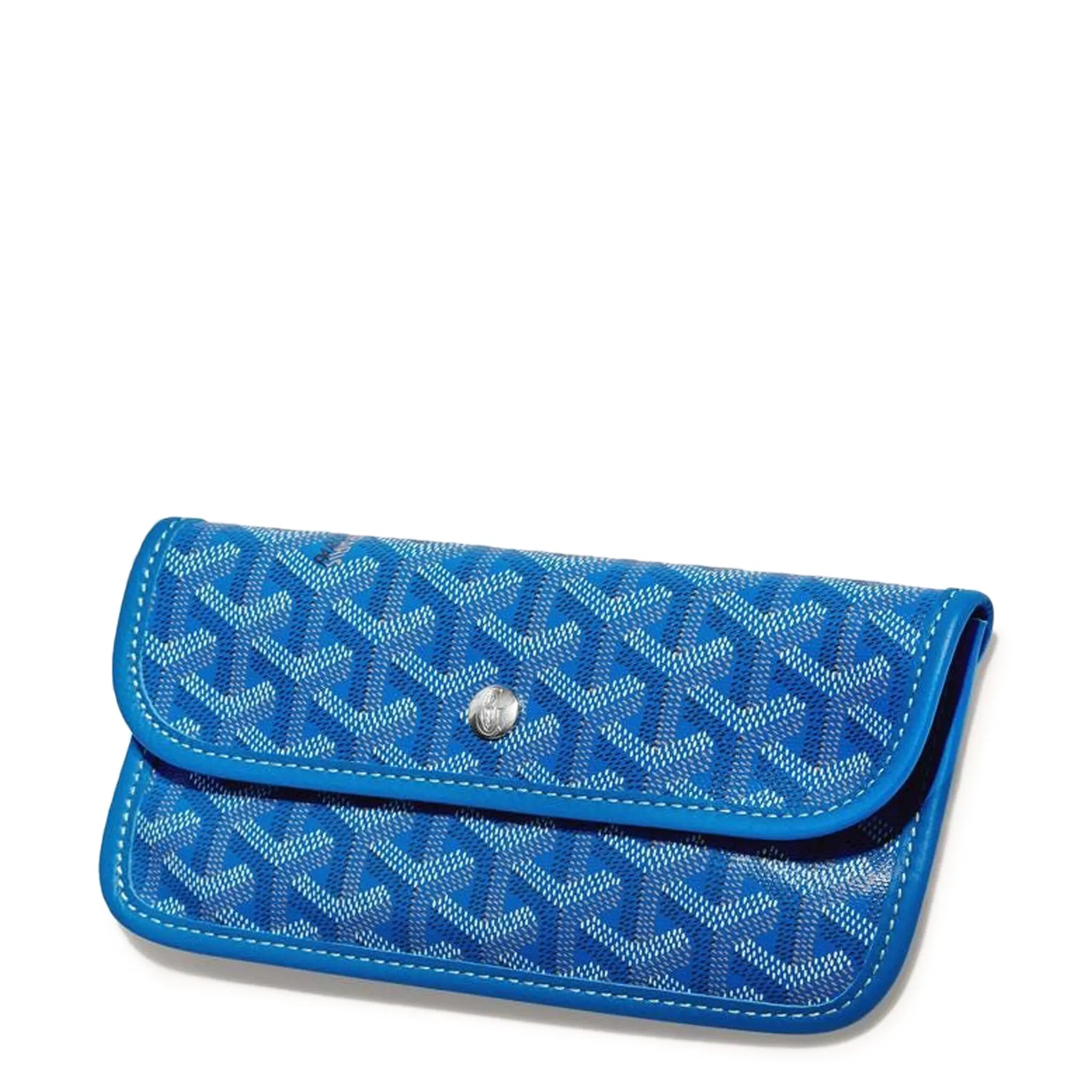 Pouch view of Goyard Saint Louis GM Tote Bag Sky Blue STLOUIGMLTY10CL10P