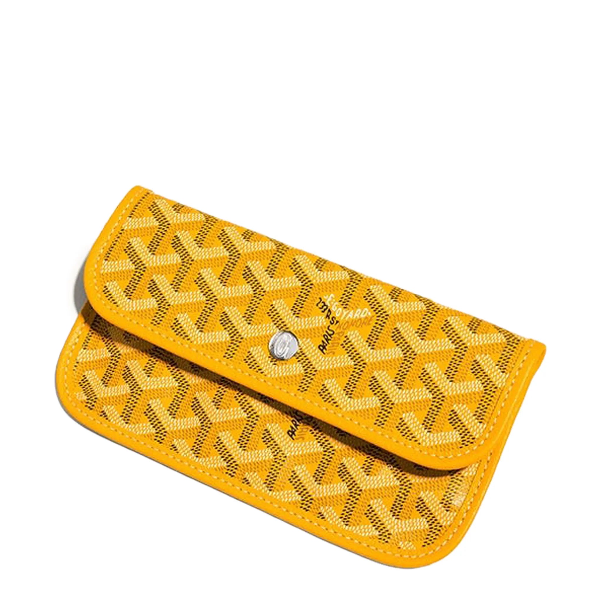 Mini pouch view of Goyard Saint Louis GM Tote Bag Yellow STLOUIGMLTY08CL08P