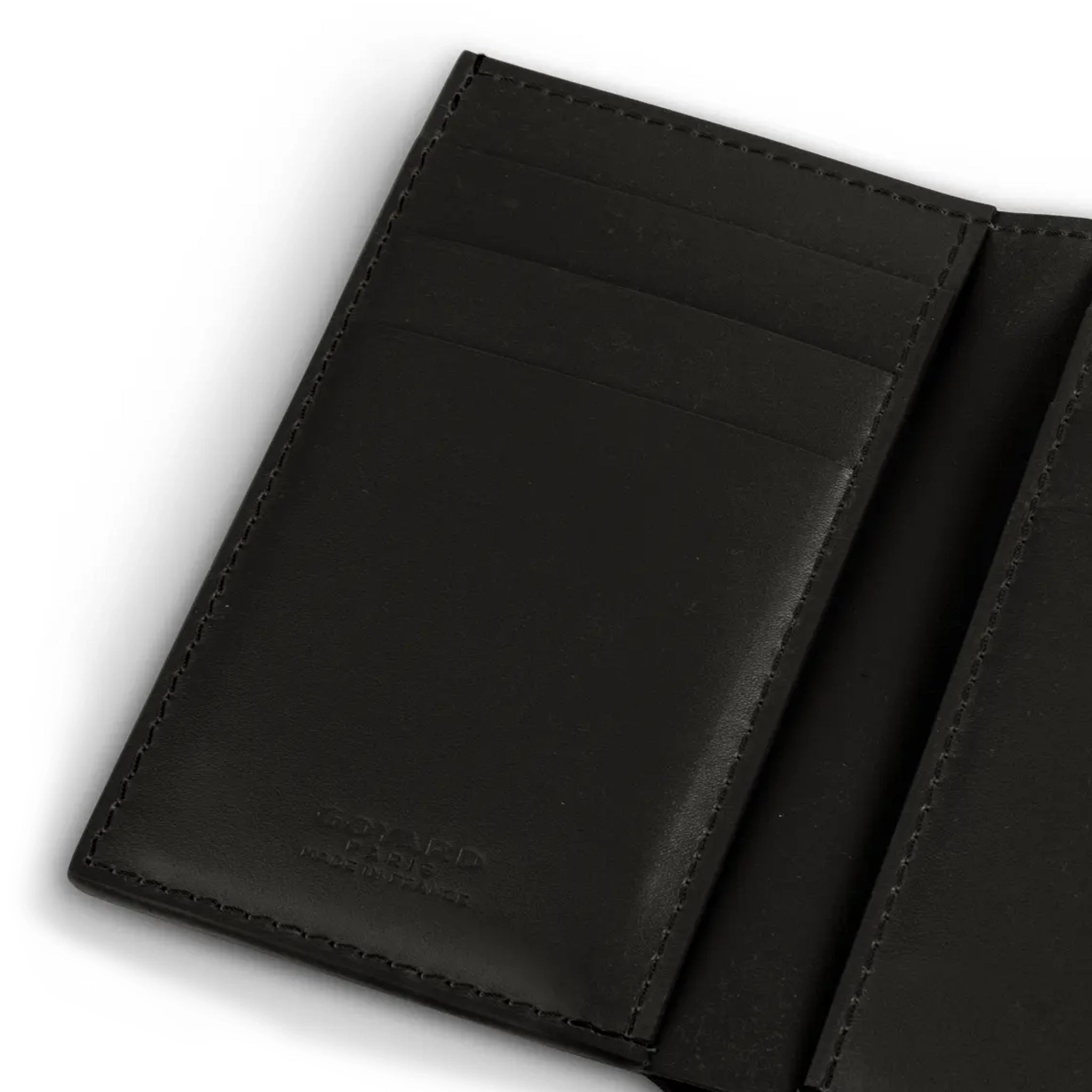 Inside view of Goyard Saint-Pierre Card Wallet Black 