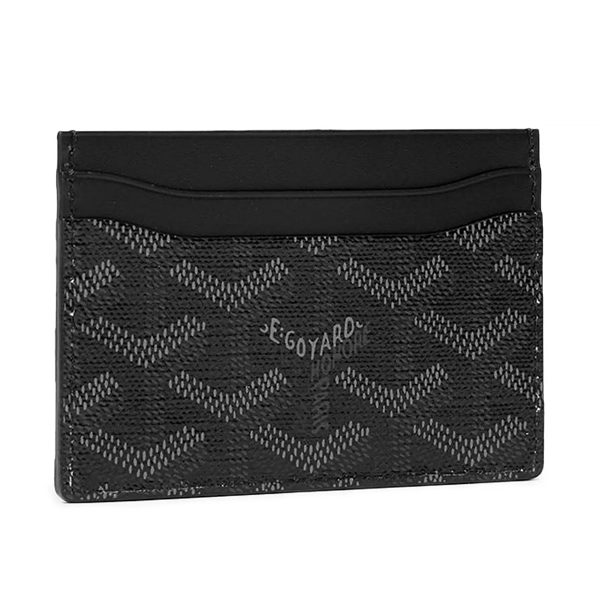 Goyard Saint Sulpice Jet Black Card Holder