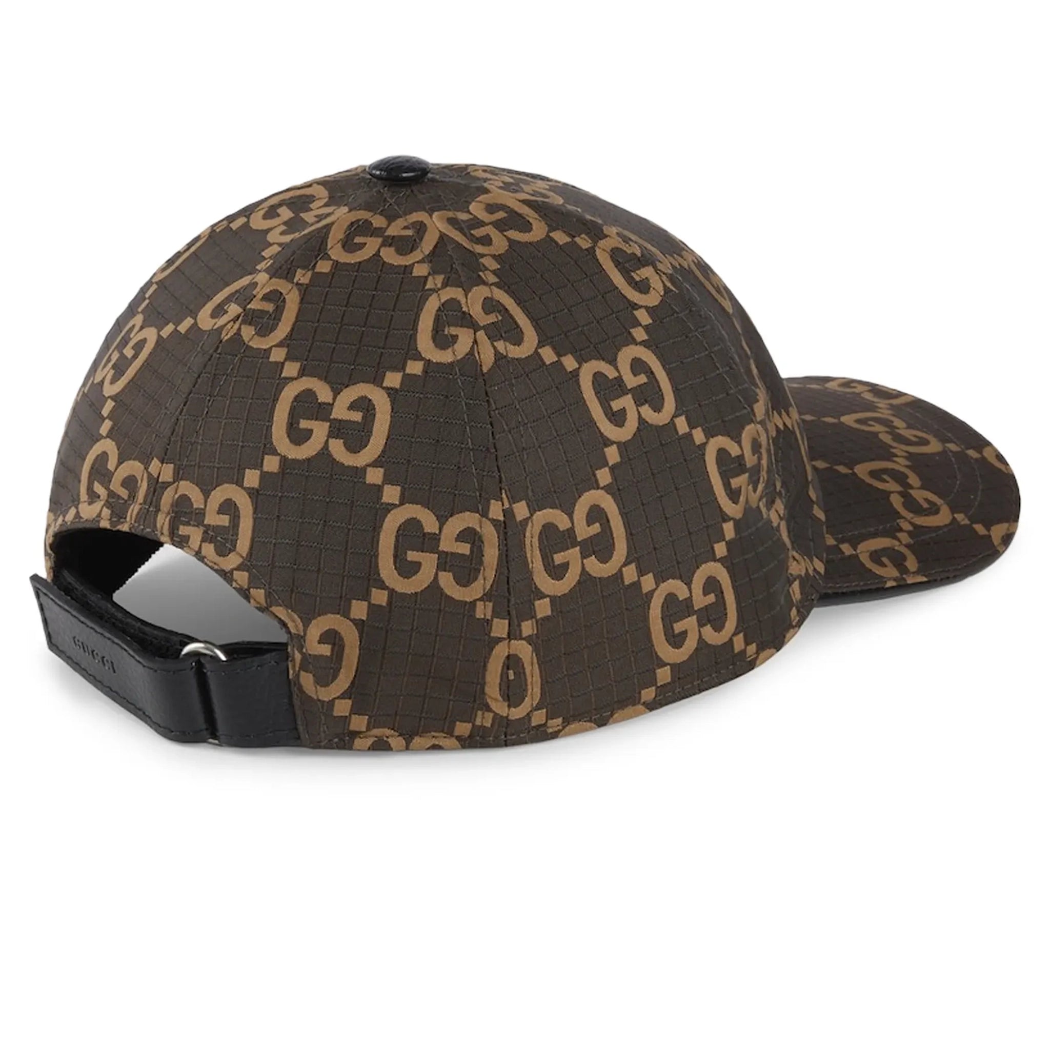 Gucci GG Ripstop Brown Baseball Cap