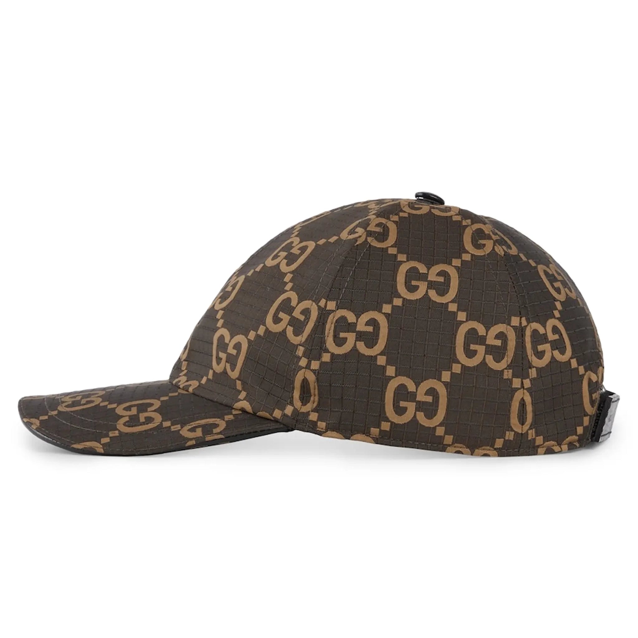 Gucci GG Ripstop Brown Baseball Cap