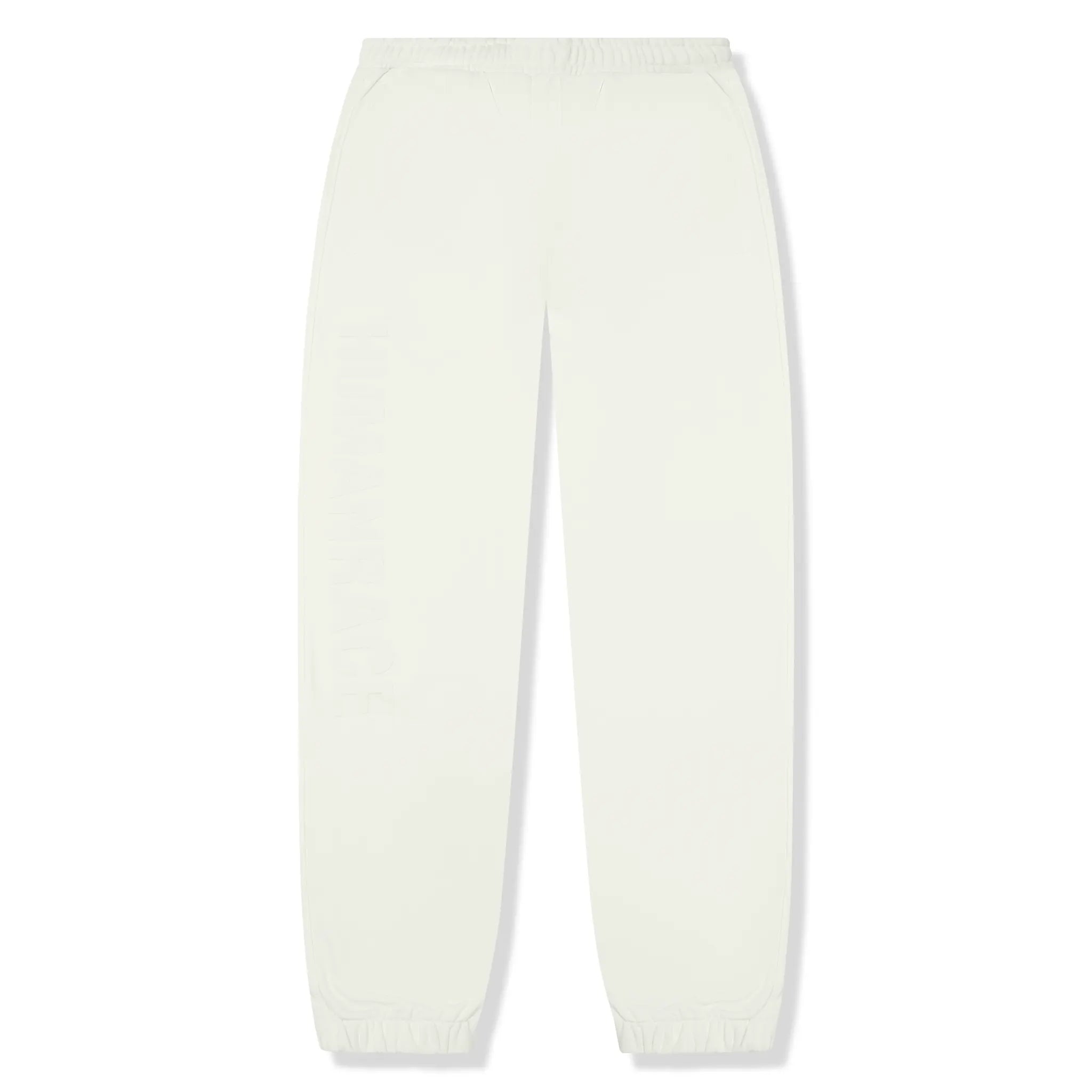 Front view of Human Race Bone White Sweatpants