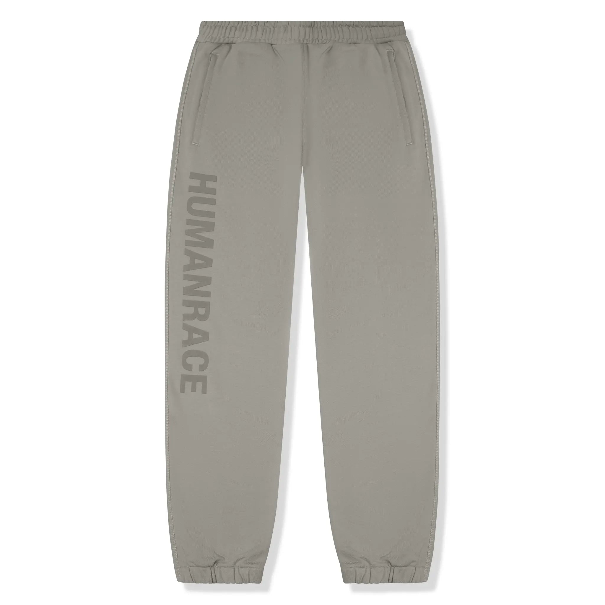 Front view of Human Race Desert Grey Sweatpants