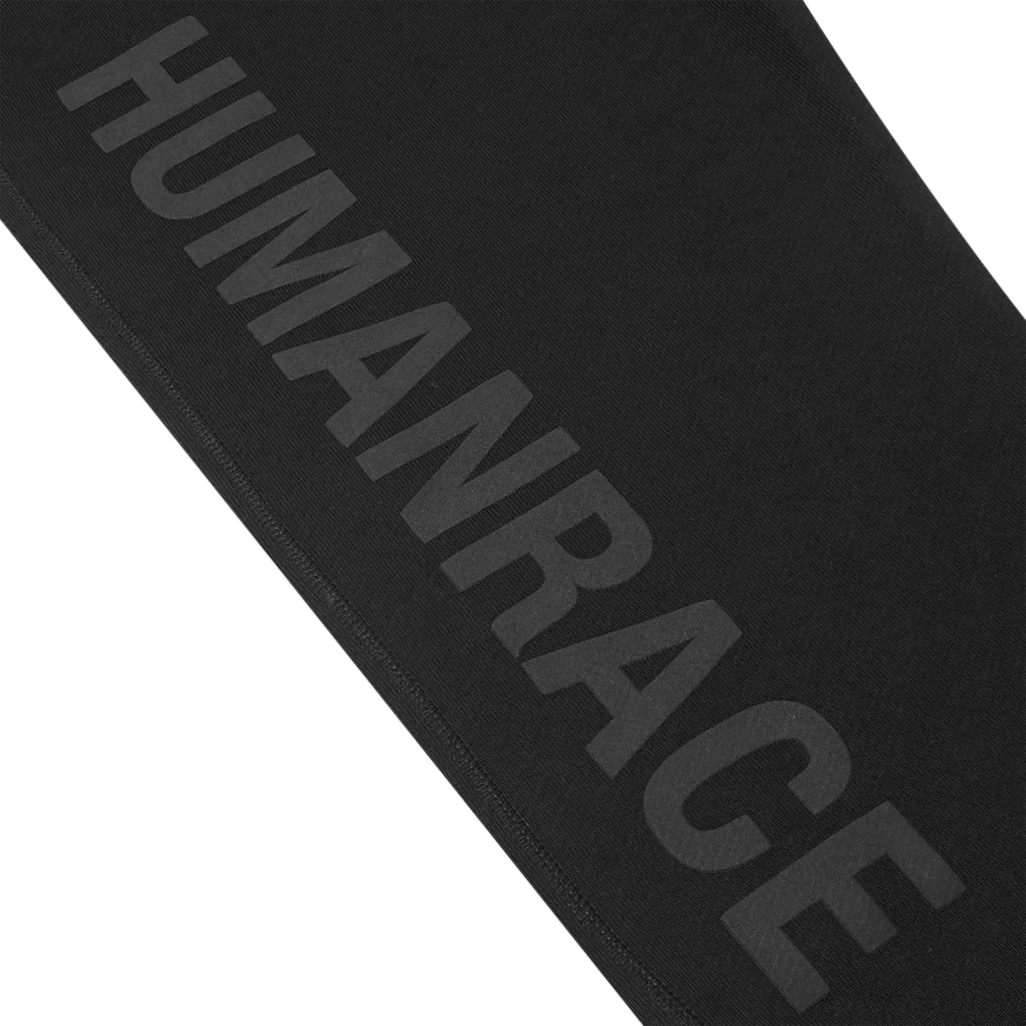 Logo view of Human Race Jet Black Sweatpants