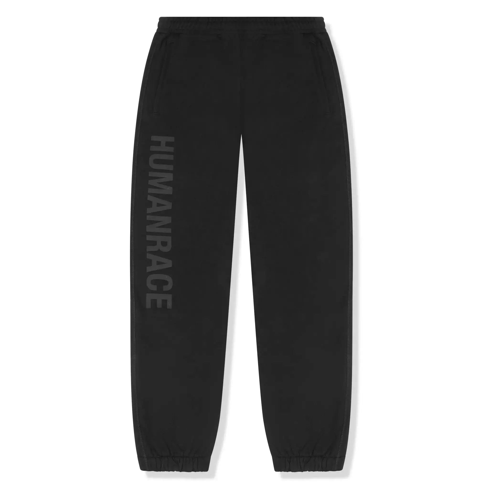 Front view of Human Race Jet Black Sweatpants