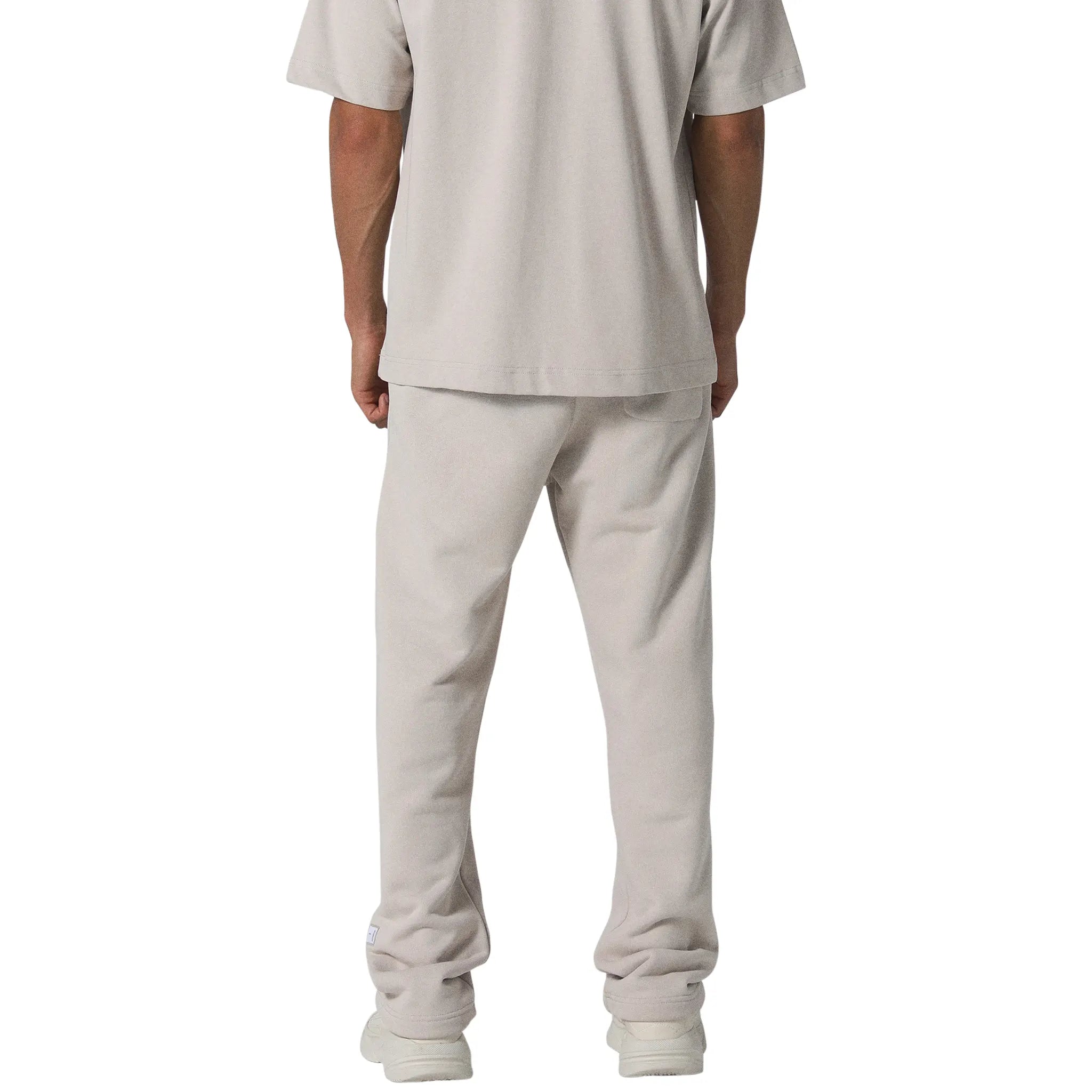 Back view of Human Race Mars Straight Leg Deep Taupe Sweatpants