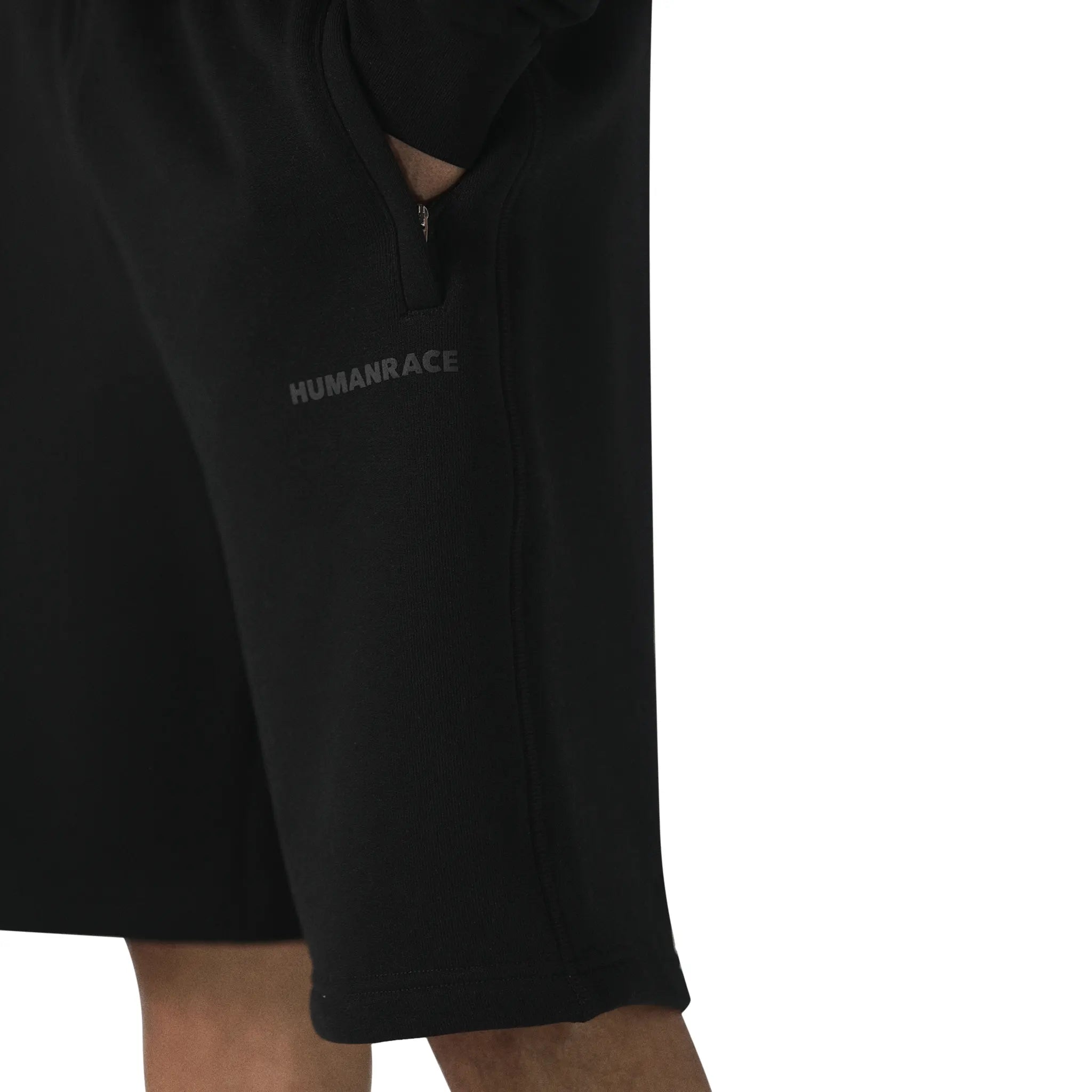 Model detail view of Human Race Stars Black Shorts