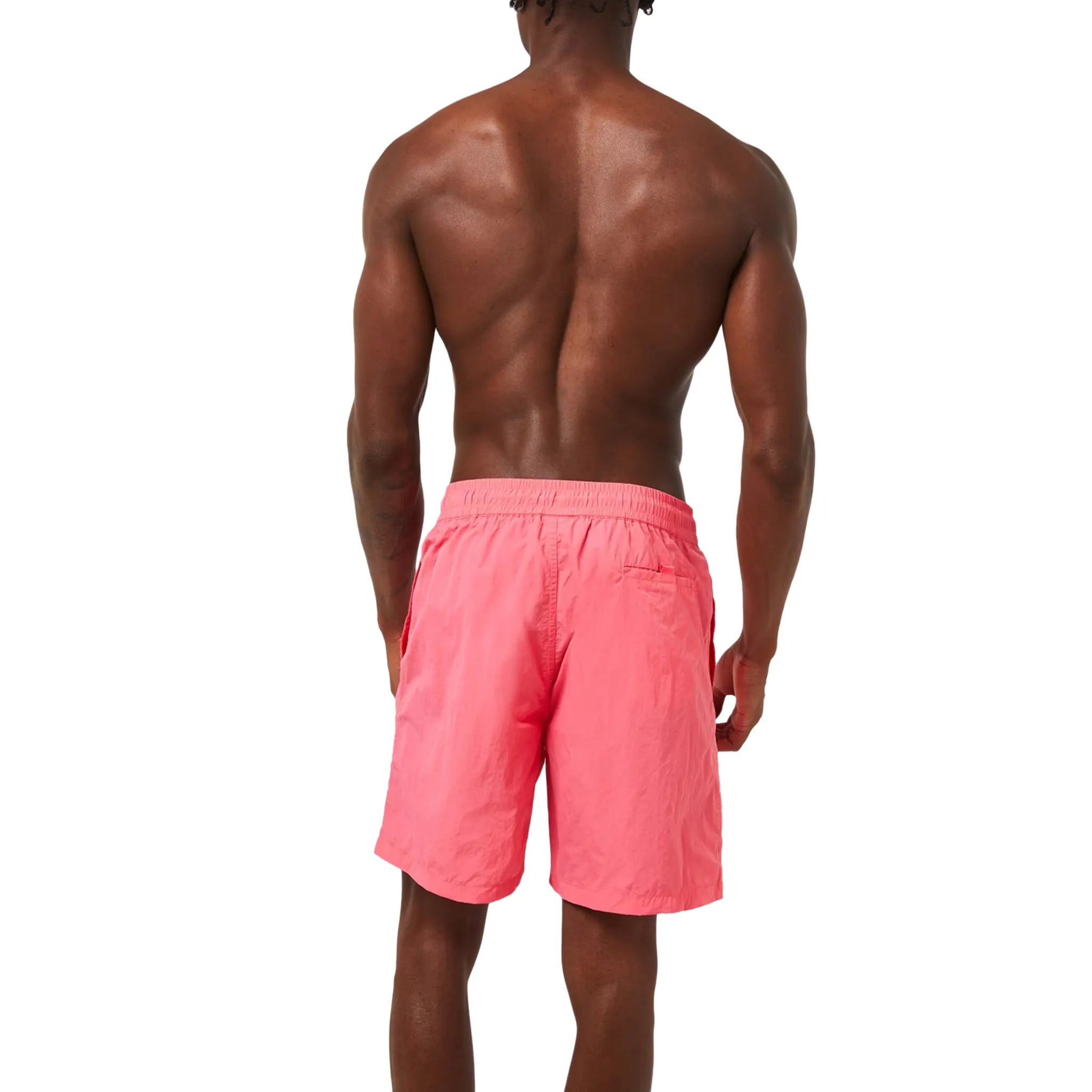 Back Detail view of Icecream IC Run Dog Pink Swim Shorts ic23214-pnk