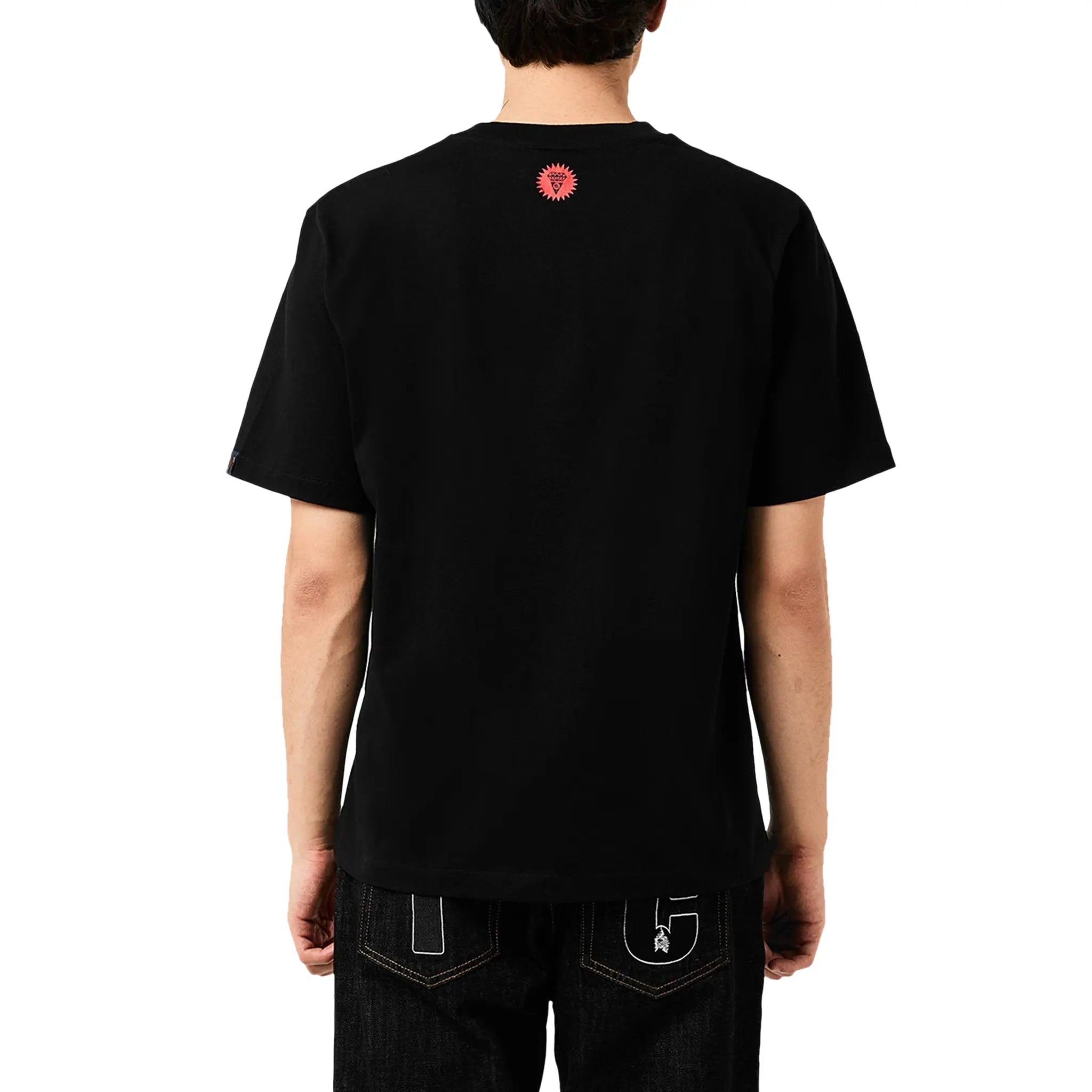 Back Detail view of Icecream IC Running Dog Black T Shirt ic23449-blk