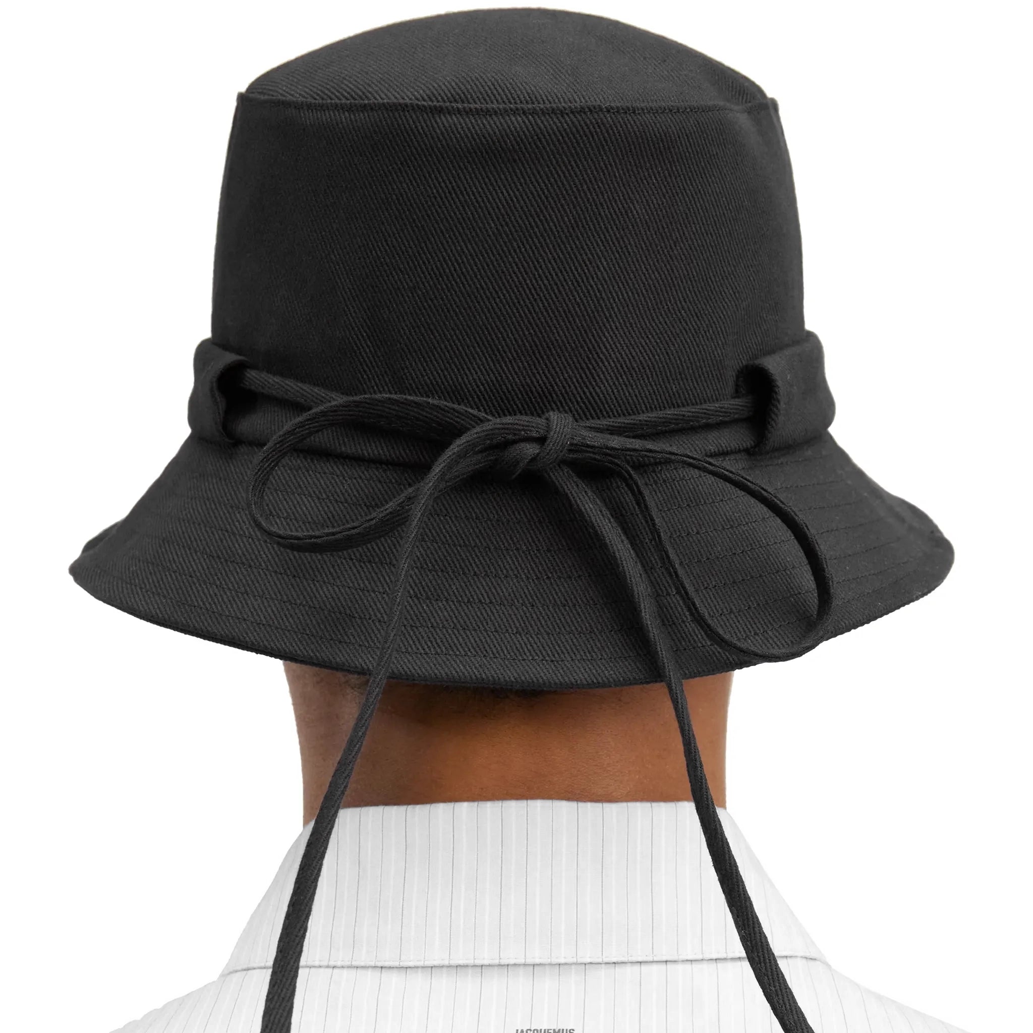 Jacquemus Le Bob Gadjo Black Bucket Hat