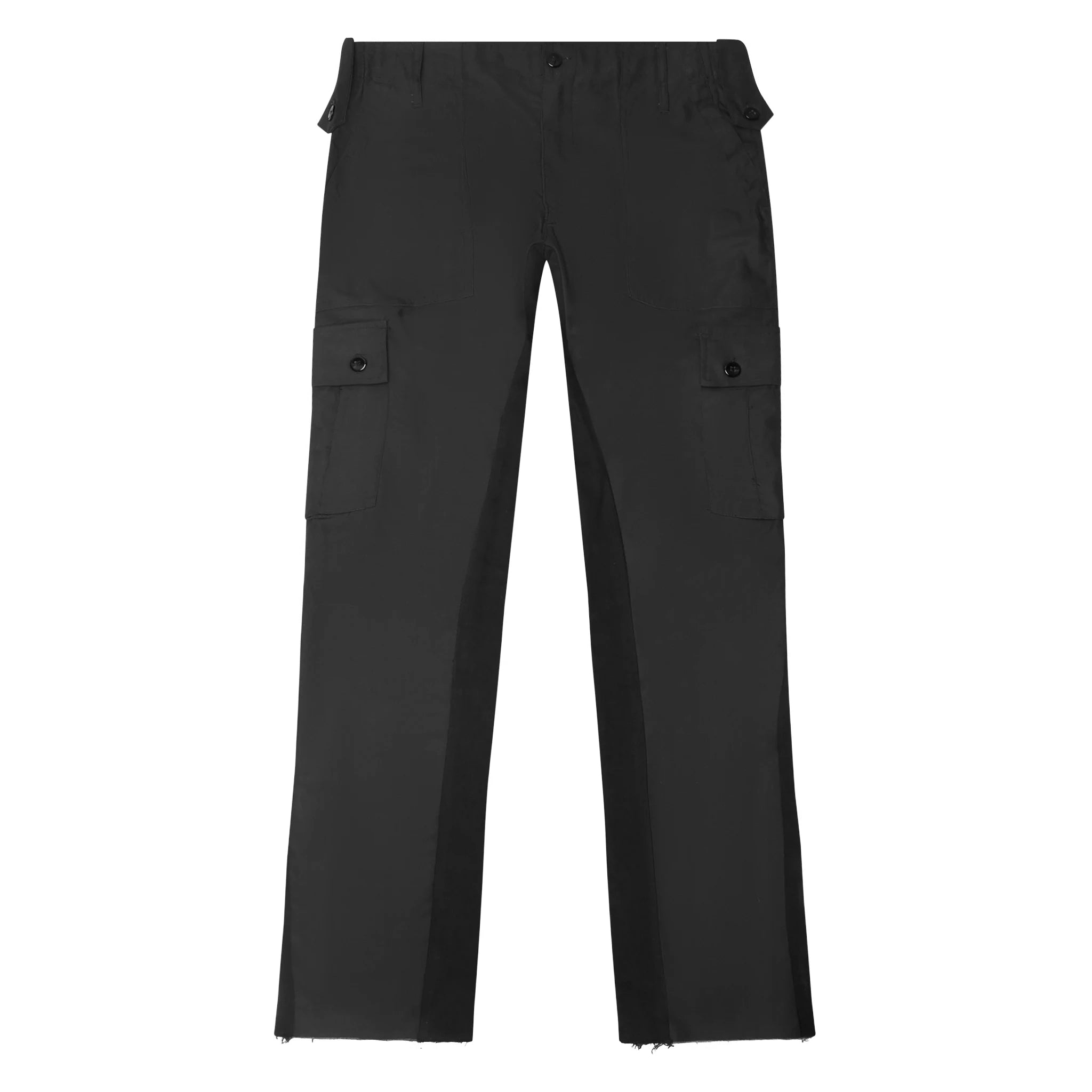 Jeanius Bar Atelier Custom Black Cargo Pants