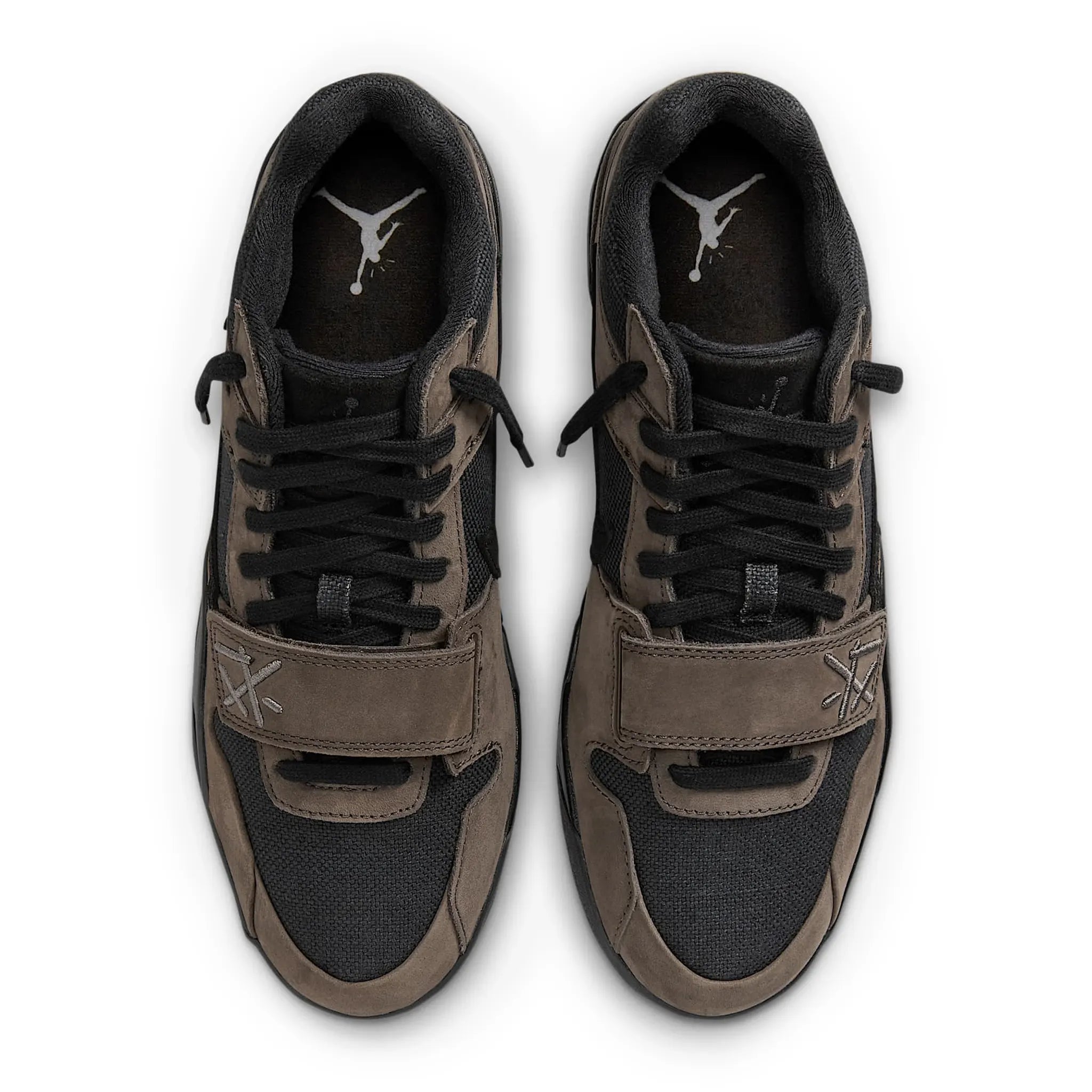 Top view of Jordan Jumpman Jack TR Travis Scott Dark Mocha FZ8117-204