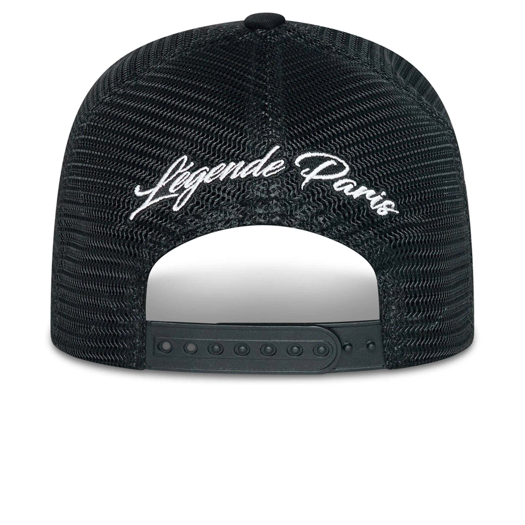 Back view of Légende Paris Snow Cap Triple Black