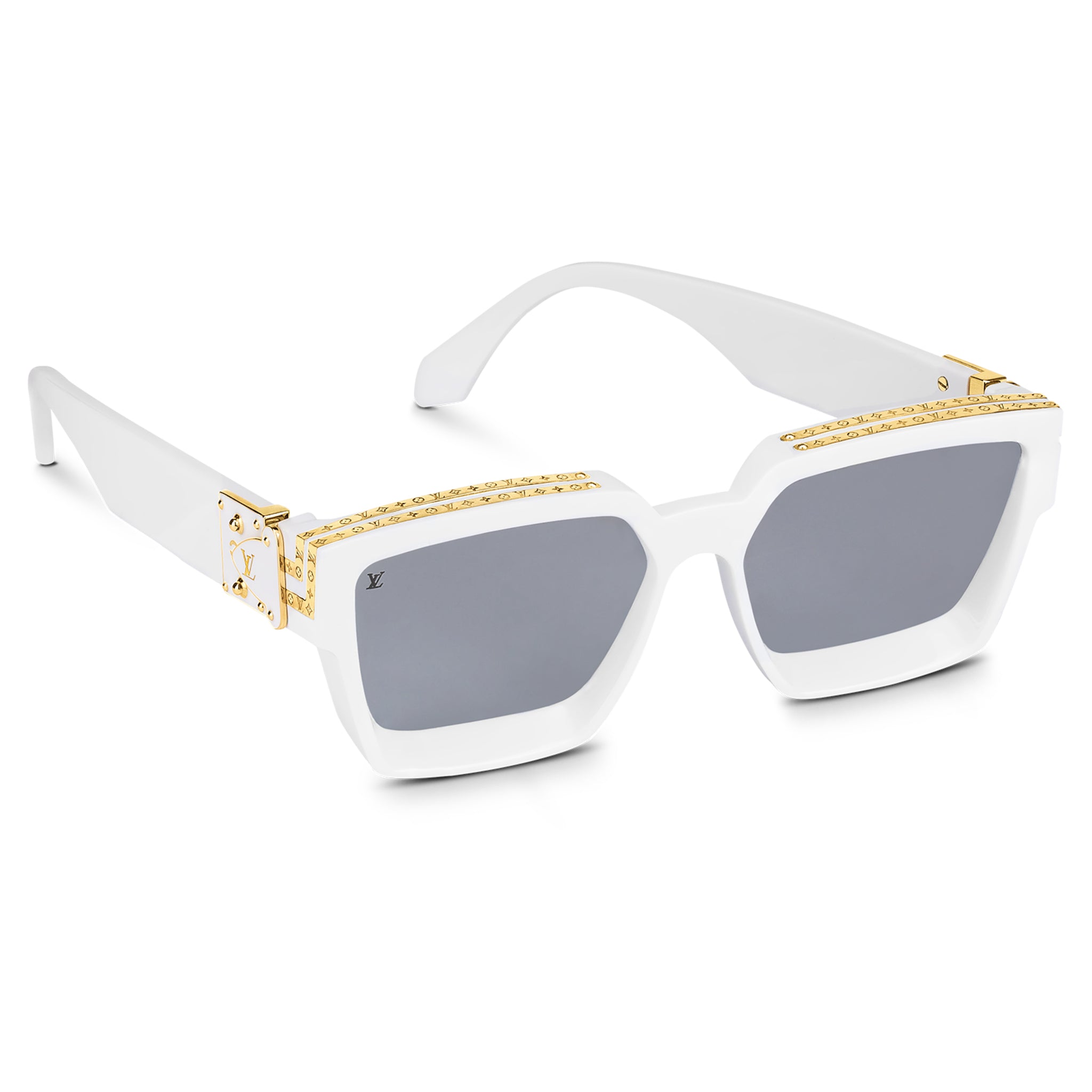 Louis Vuitton Black/Gold 1.1 Millionare Sunglasses, Designer Brand, Authentic Louis Vuitton