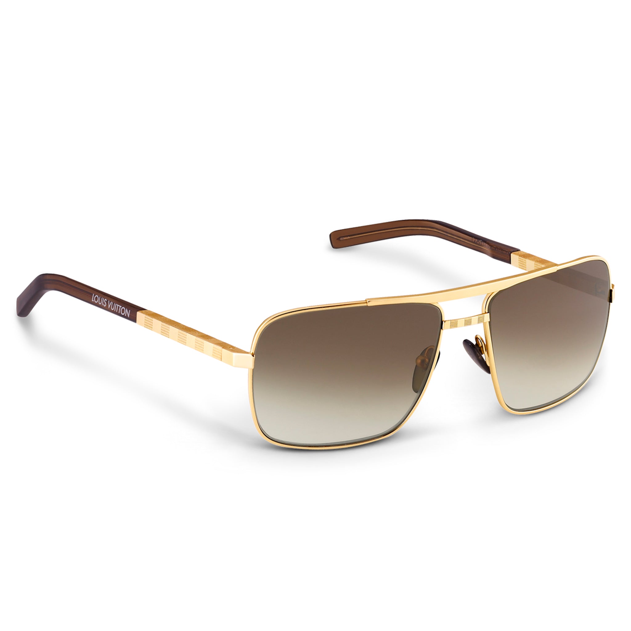 Louis Vuitton, Accessories, Louis Vuitton Attitude Gold U Sunglasses