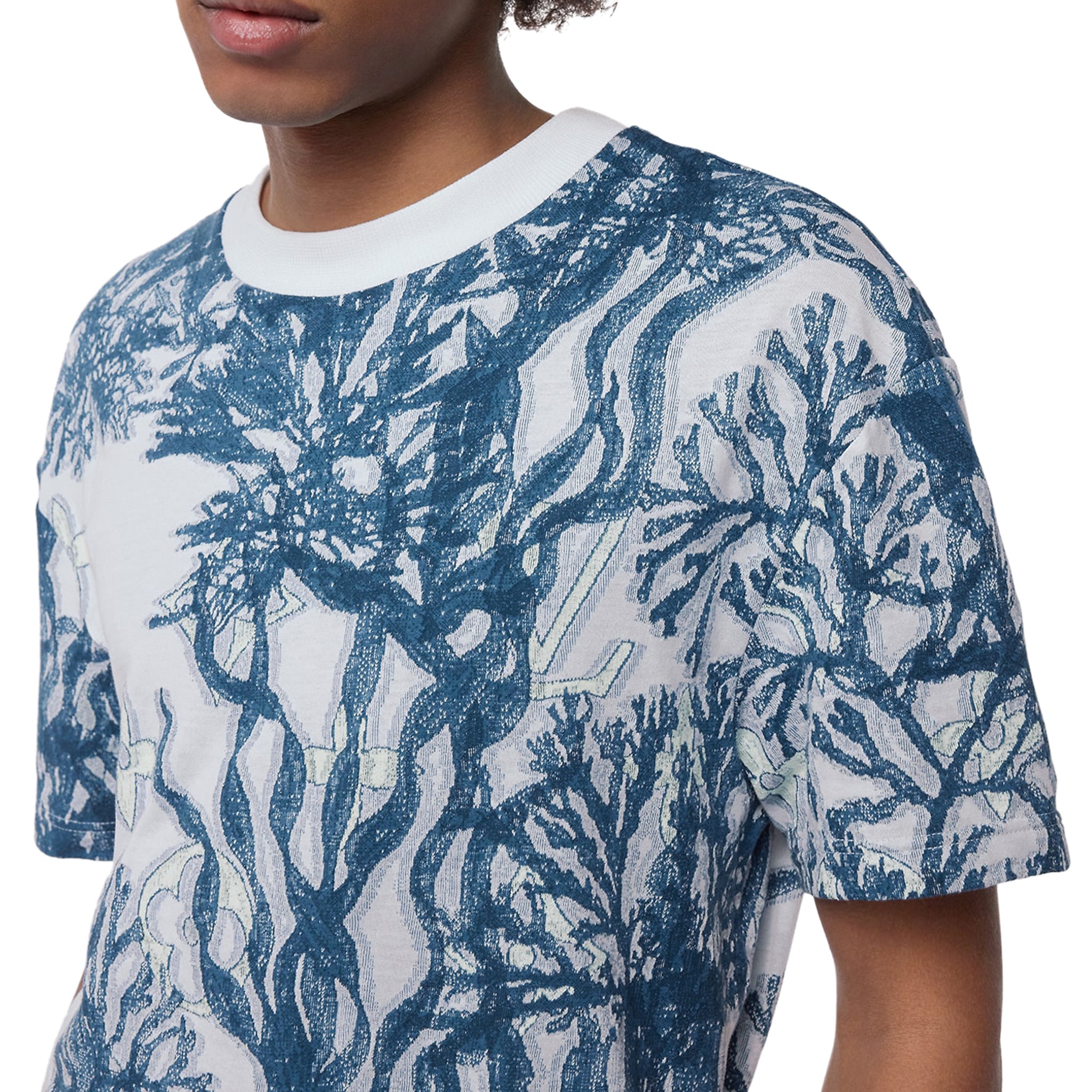 Louis Vuitton Knit Graphic Blue T Shirt – Crepslocker
