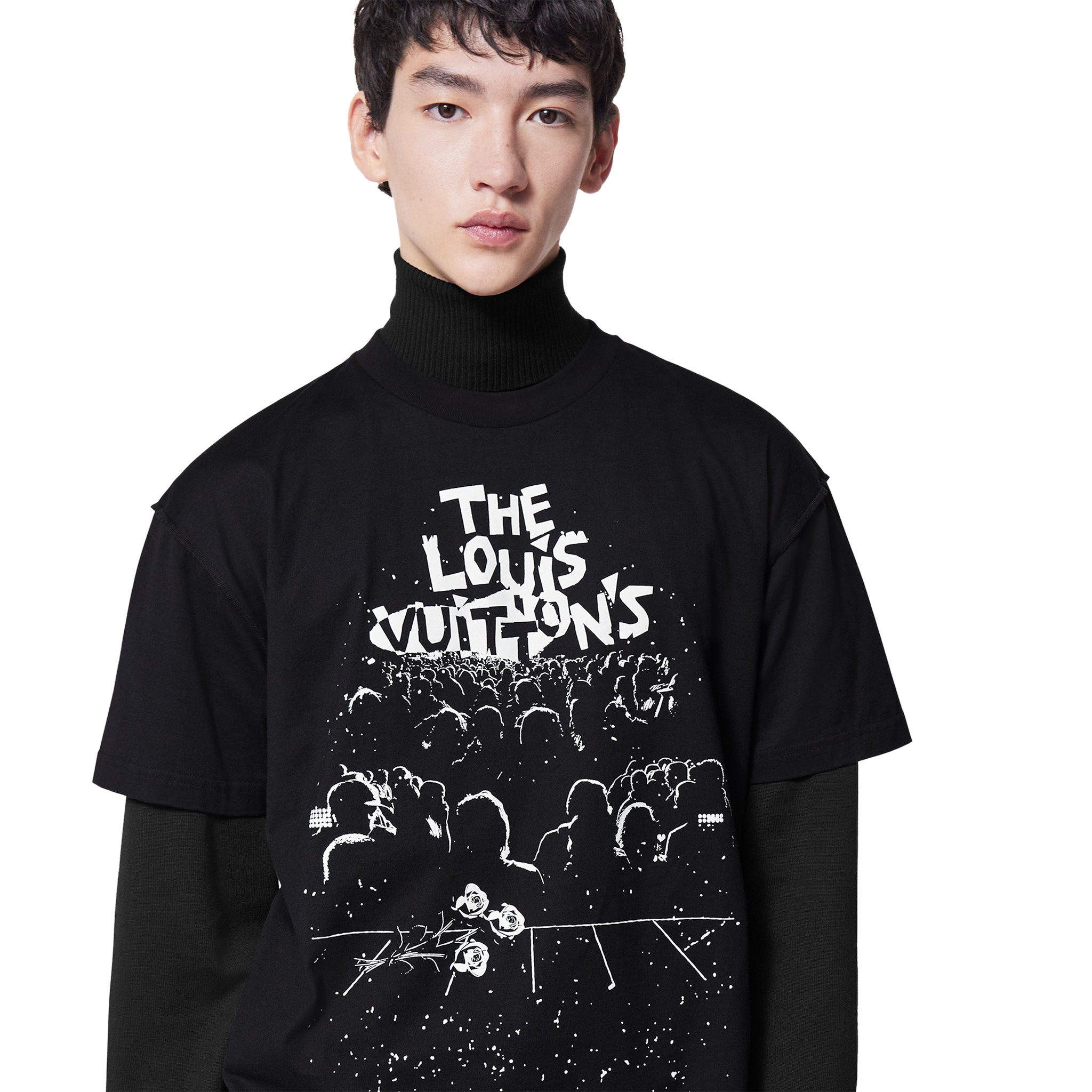 Louis Vuitton LV Concert Print Black T Shirt