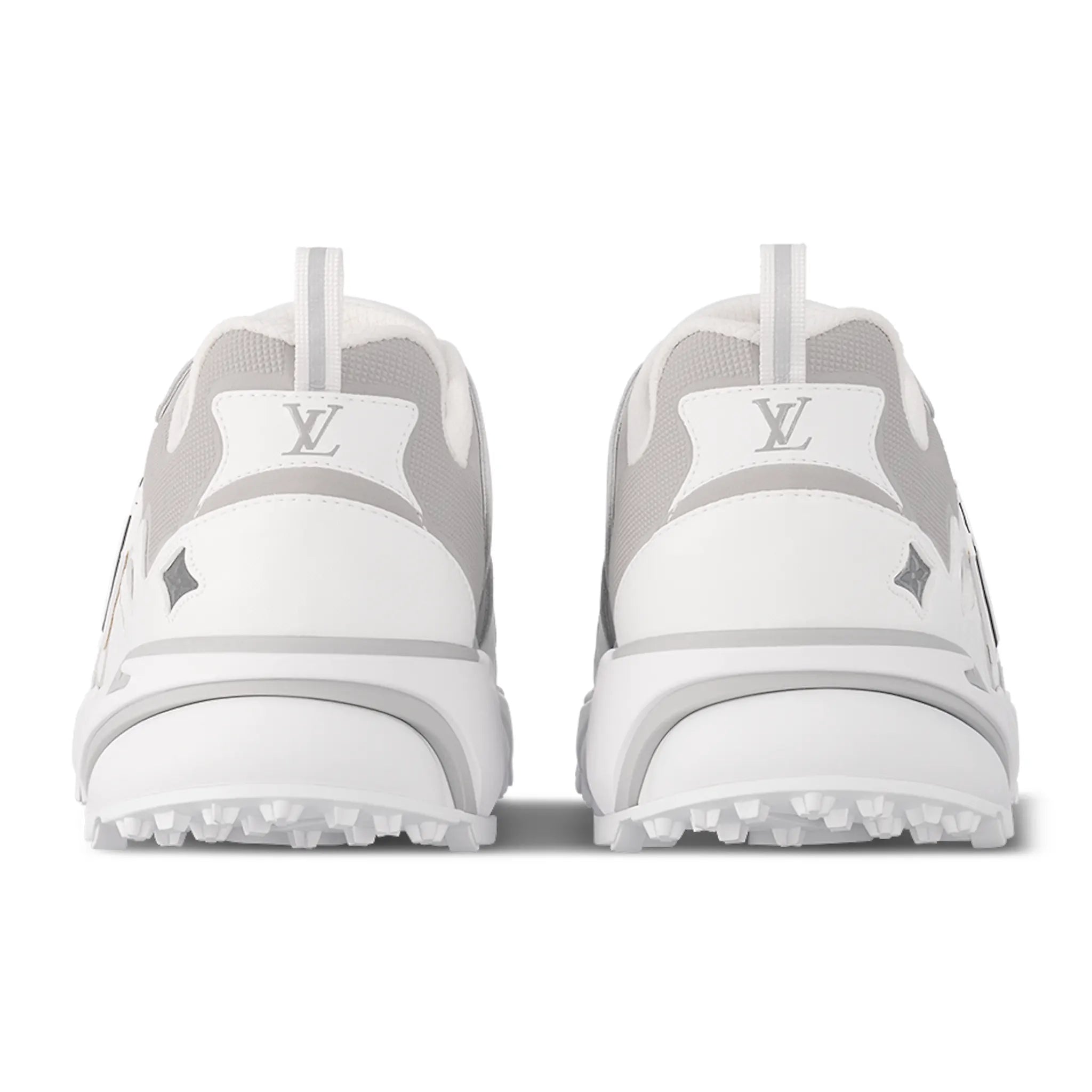 Back view of Louis Vuitton LV Tatic White Sneaker NVPROD4290071V