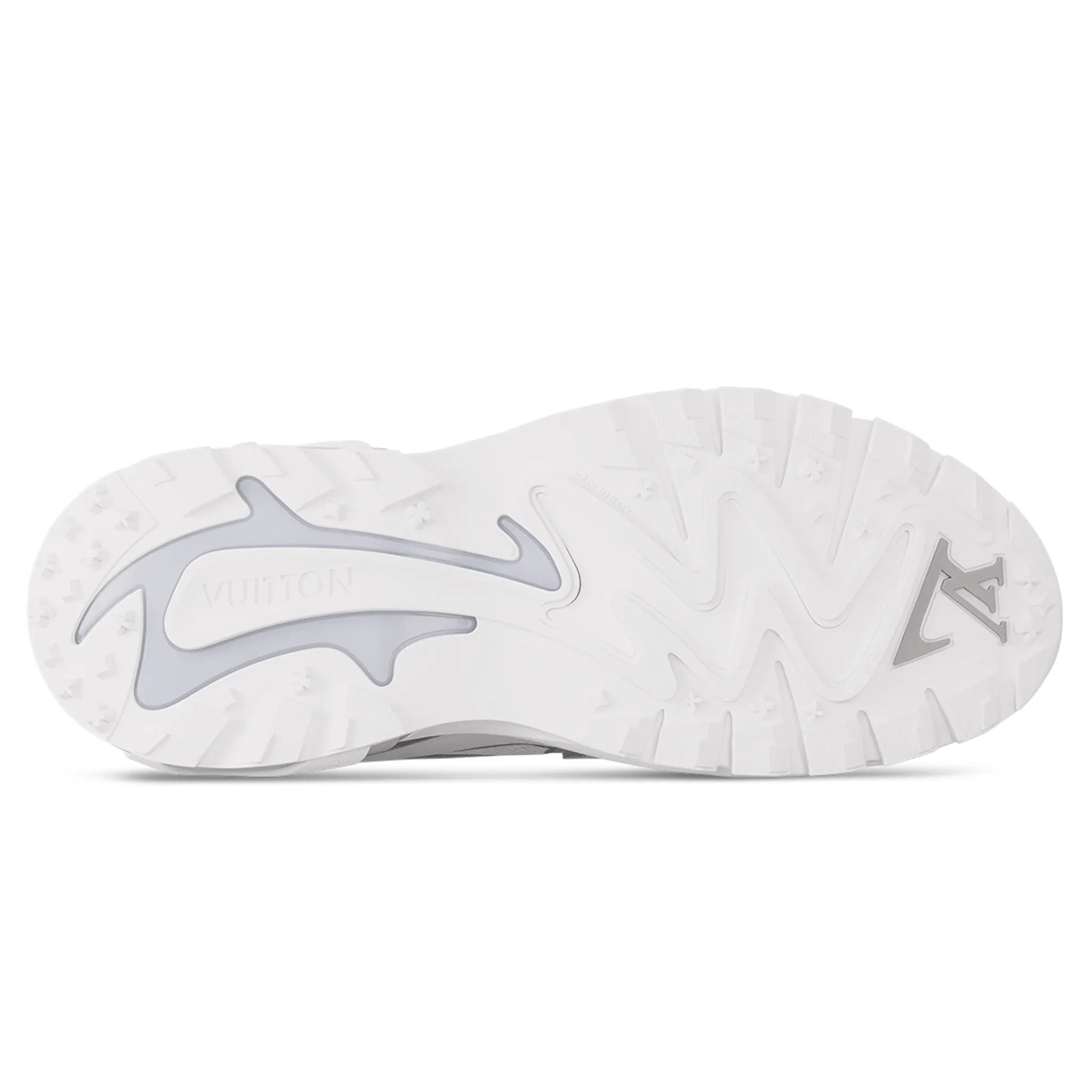 Sole view of Louis Vuitton LV Tatic White Sneaker NVPROD4290071V