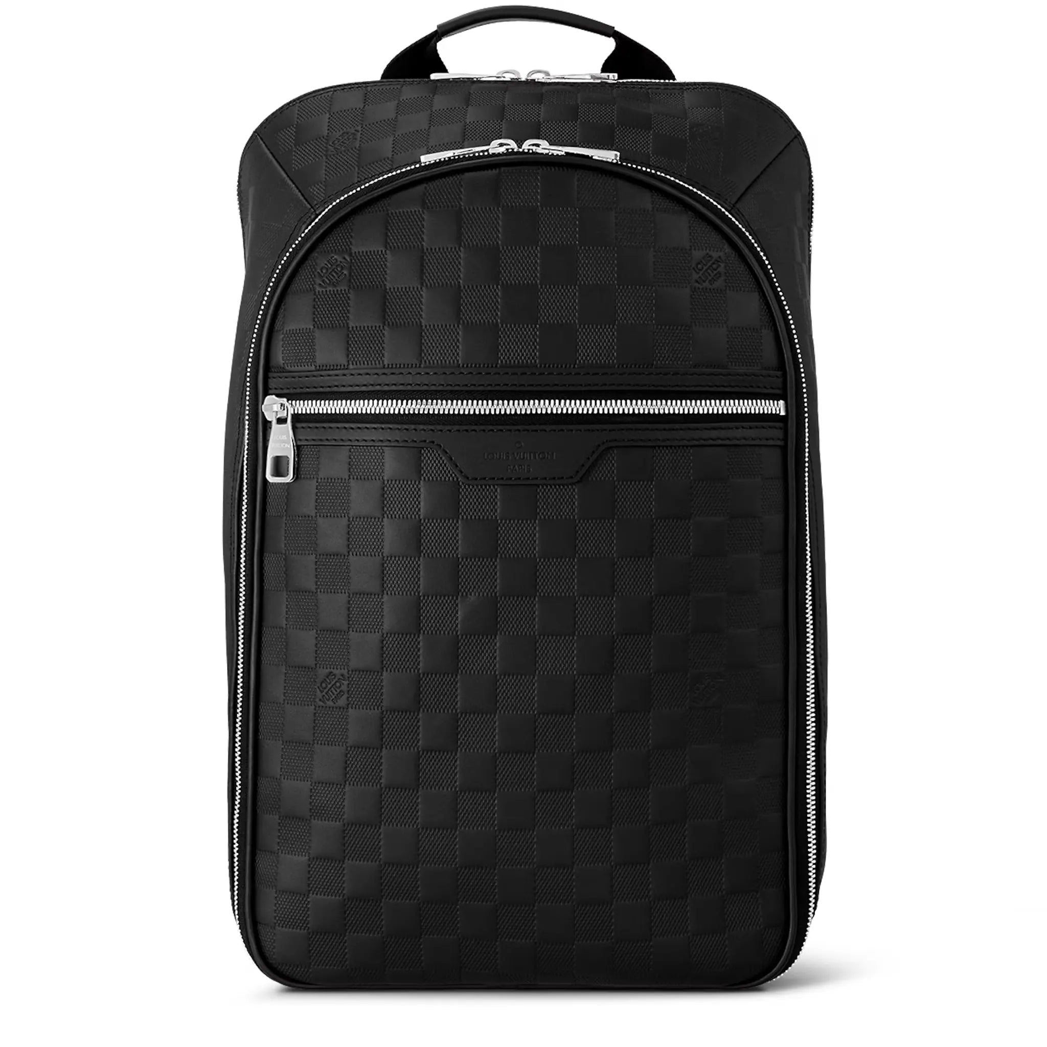 Front View of louis vuitton michael nv2 black backpack nvprod3430046v