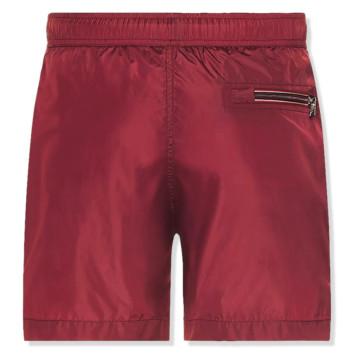 Moncler Burgundy Swim Shorts S / Red