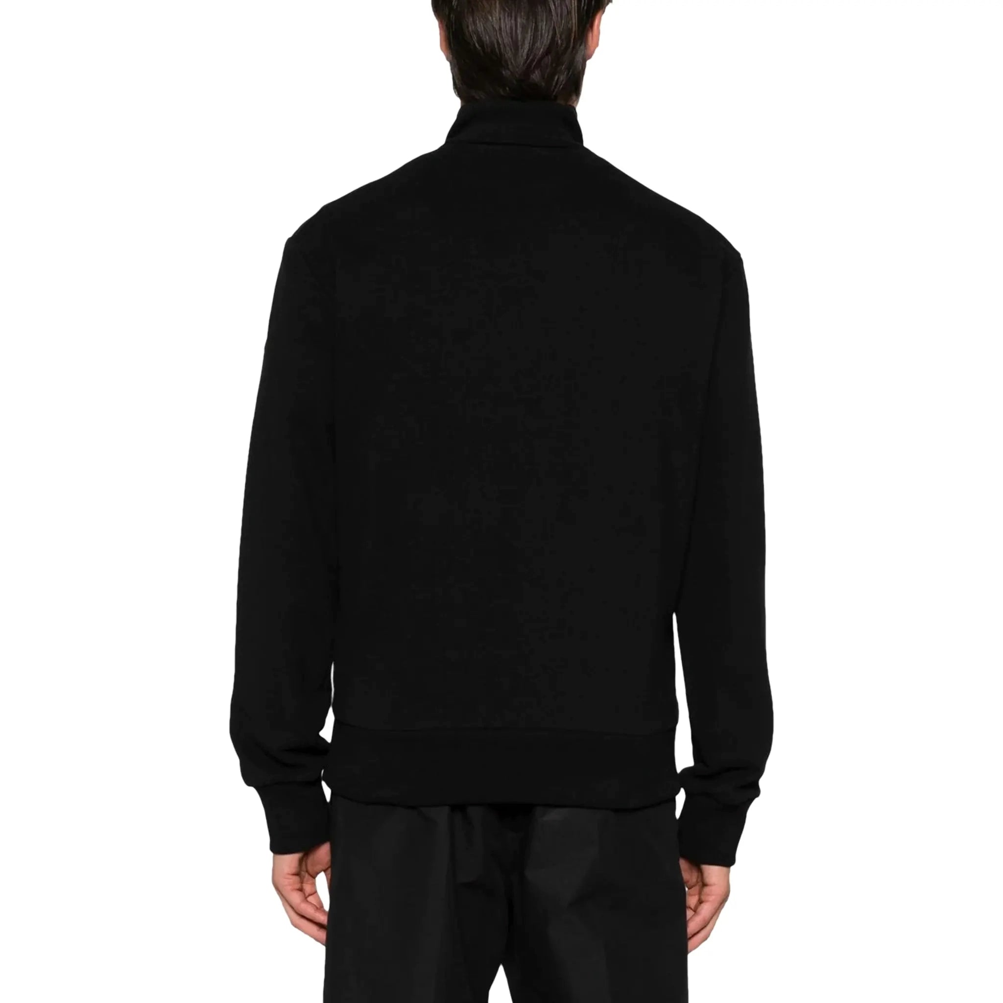 Mode back view of Moncler Hybrid Black Zip Jacket