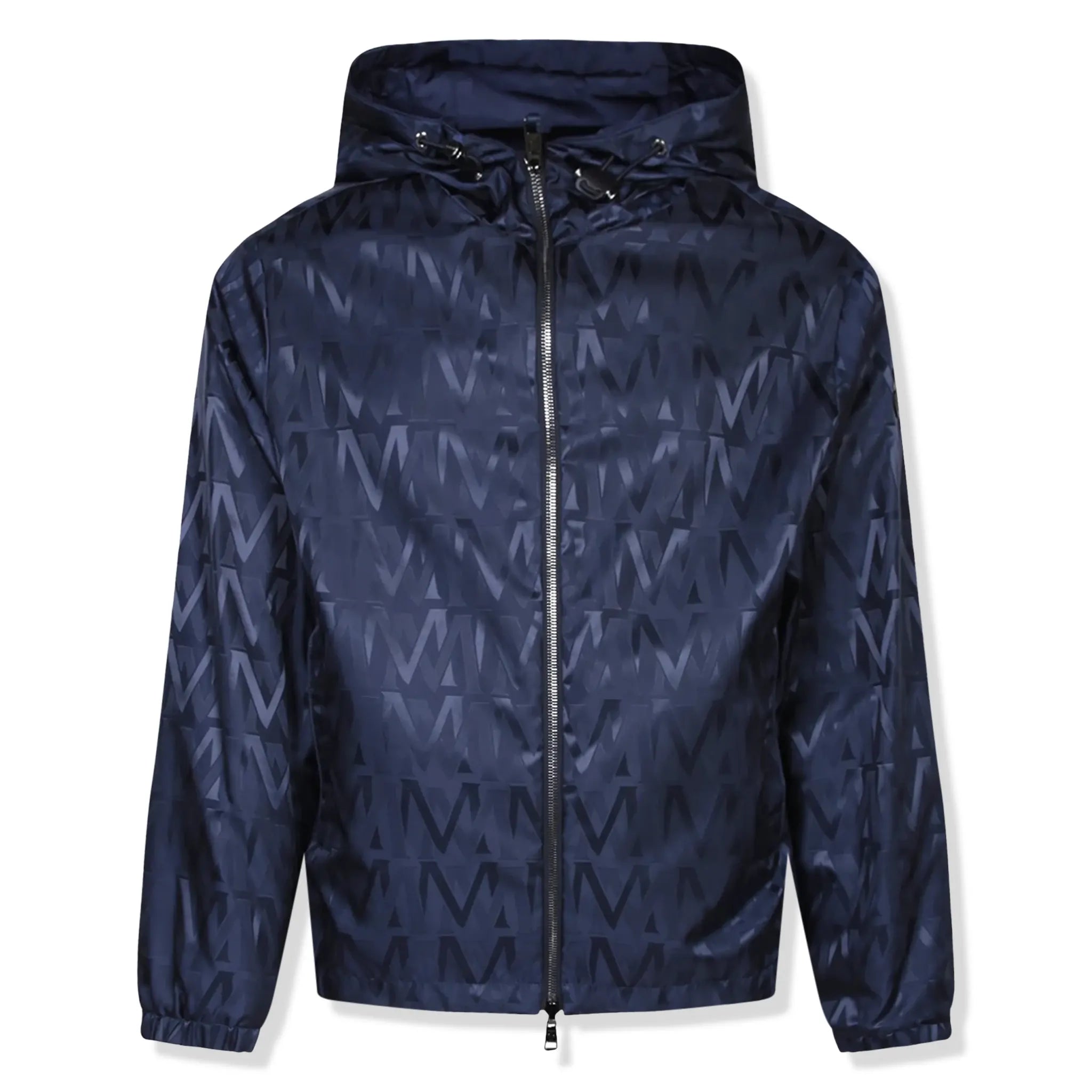 Front view of Moncler Lepontine Navy Reversible Jacket J10911A00148597MJ