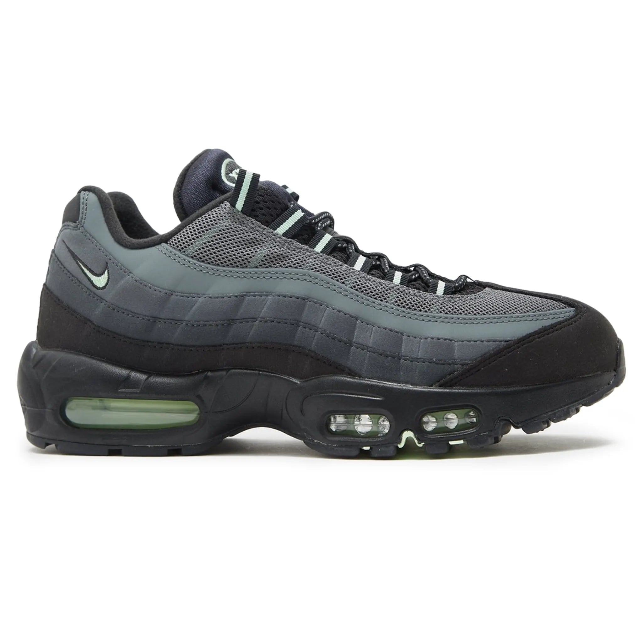Side view of Nike Air Max 95 Vapor Green HM0622-001