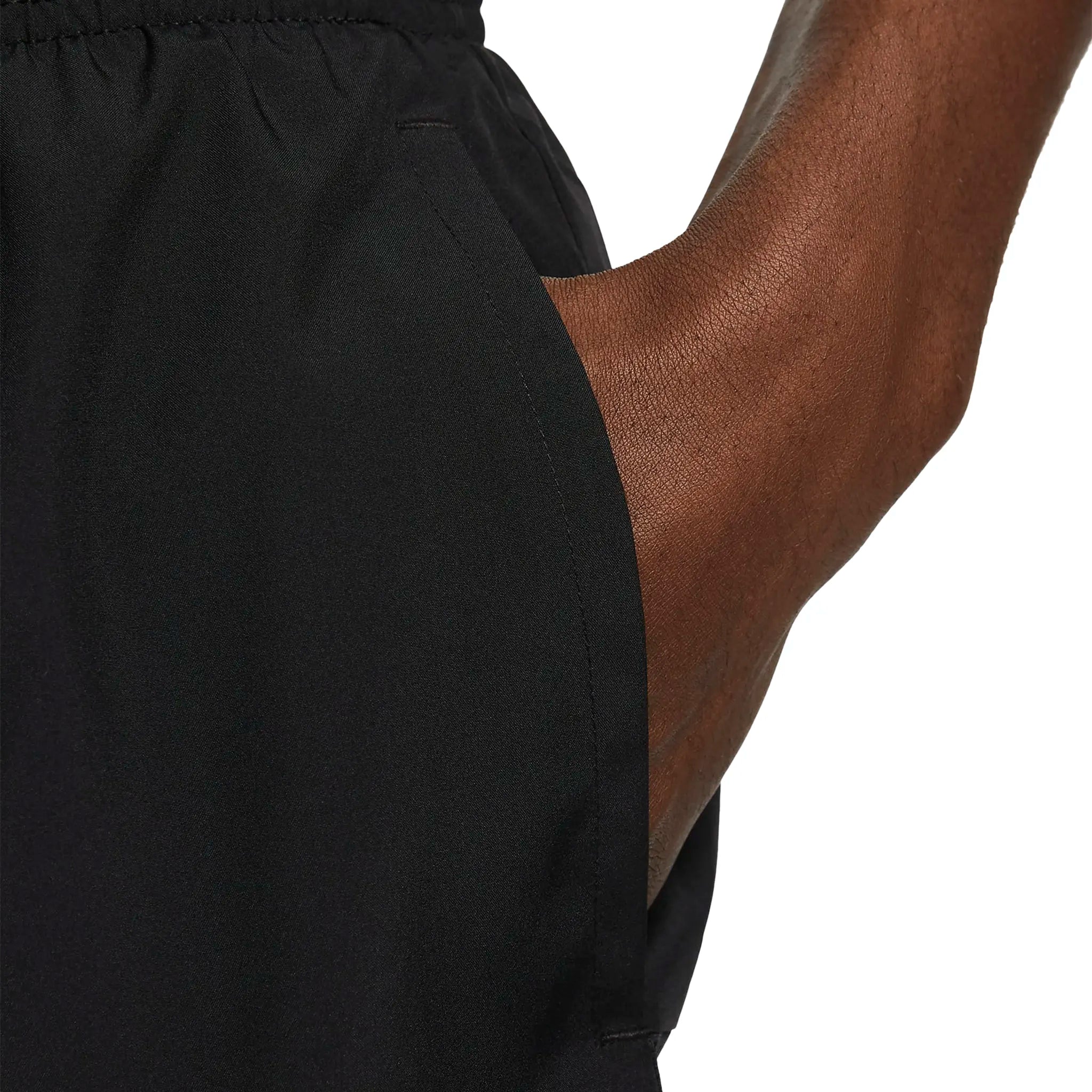 Model detail view of Nike Dri-FIT Black T-Shirts & Shorts CZ9185-013 | CZ9062-010