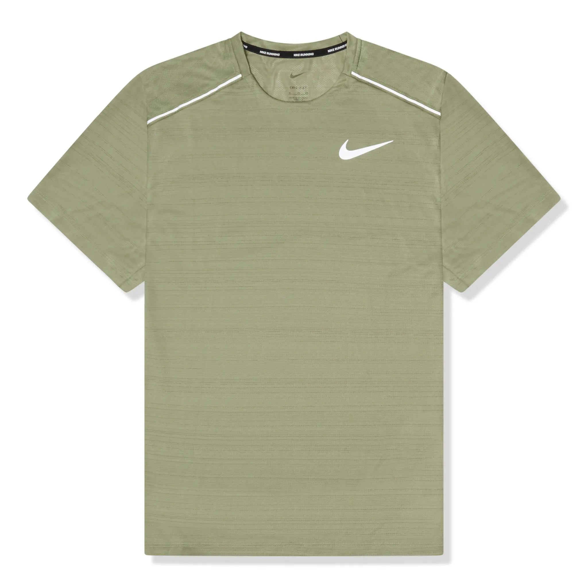 Nike Dri-FIT Green Miler Running T Shirt