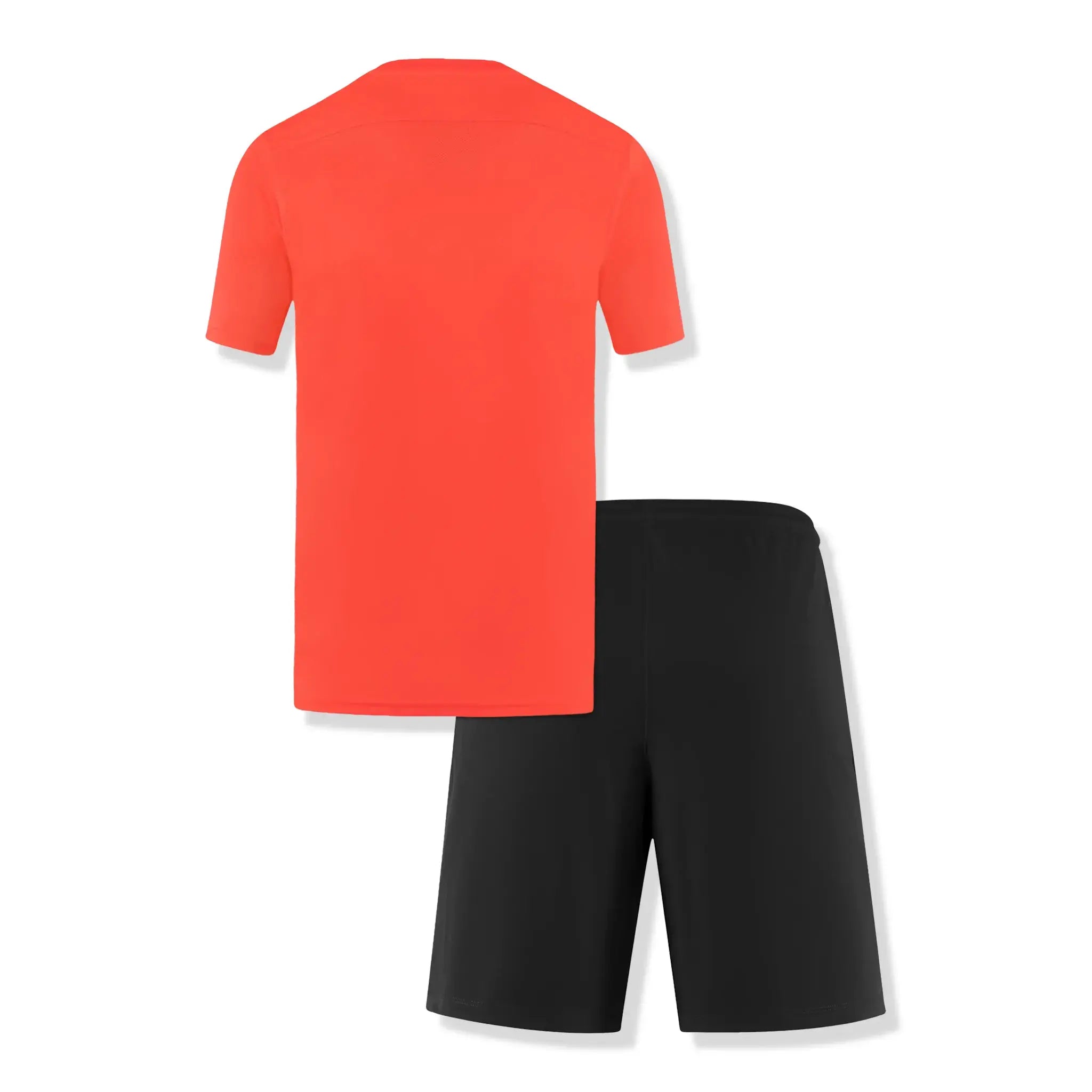 Nike Dri-FIT Park III Bright Crimson Black T-Shirt & Shorts